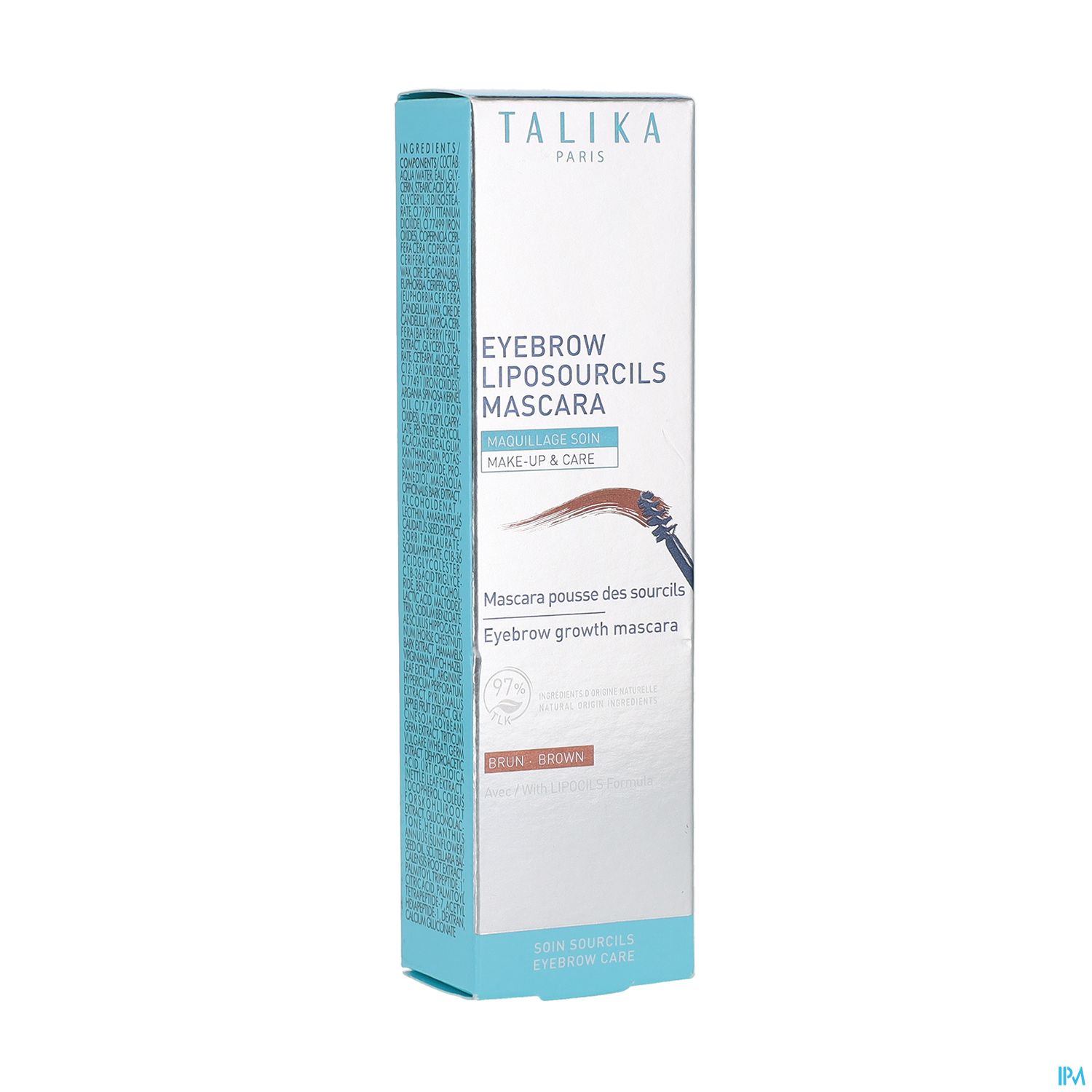 Talika Liposourcils Mascara Brun 5ml