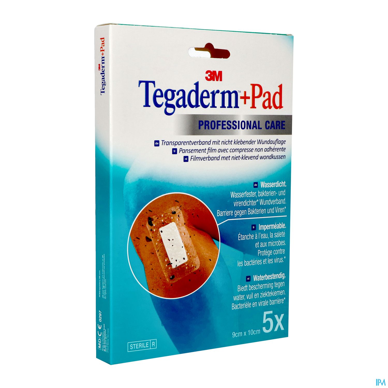 TEGADERM + PAD PANSADH 9X10CM 5