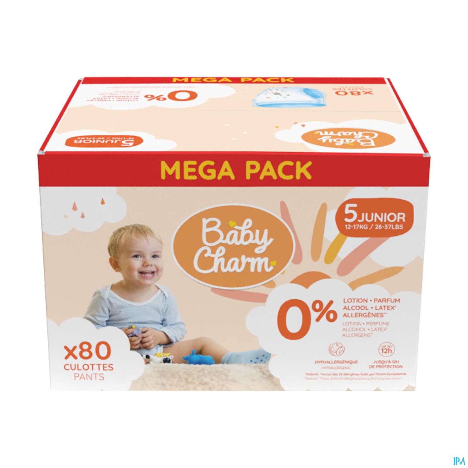 BABY CHARM COUCHE MAXI 9-15KG 88