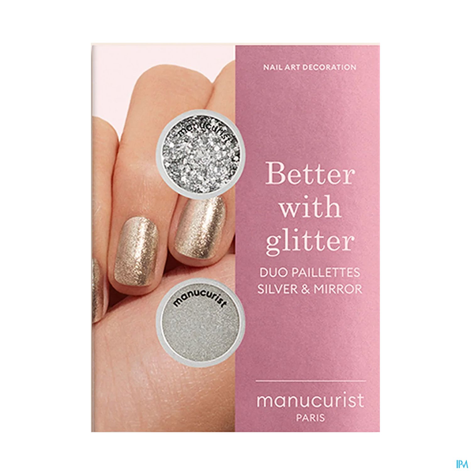 Manucurist Duo Paillette Silver Mirror 4g