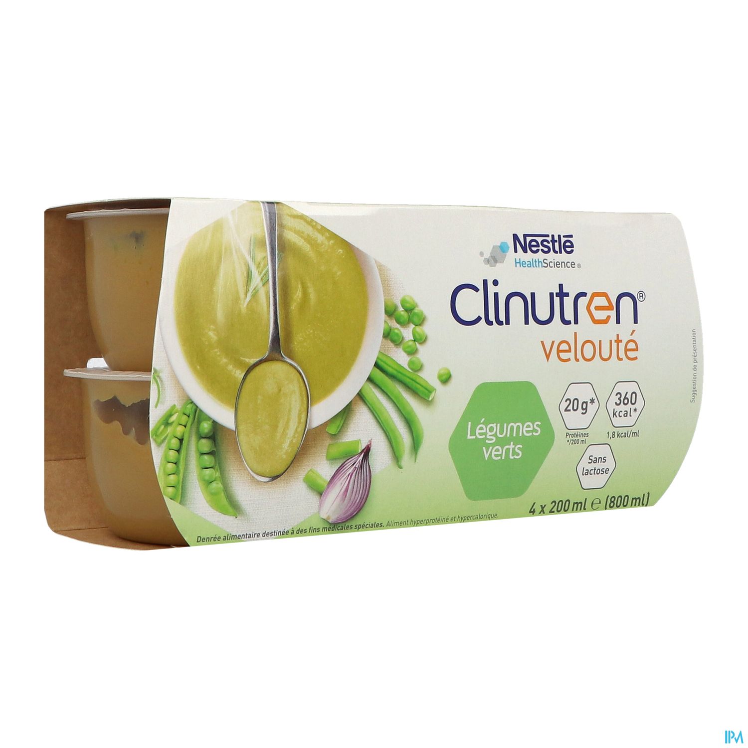 CLINUTREN SOUP VEL LEG VER 200MLX4 — Pharmacie Européenne 24/24 by Nexum