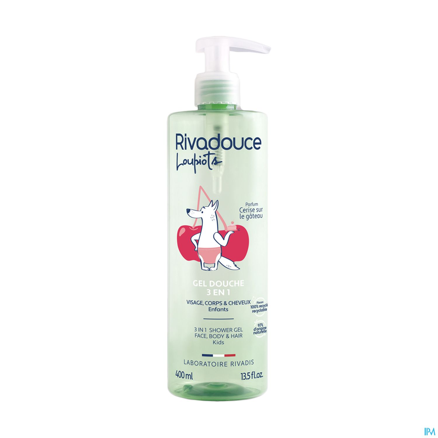 RIVADOUCE GEL DCH 3EN1 CERIS 400ML
