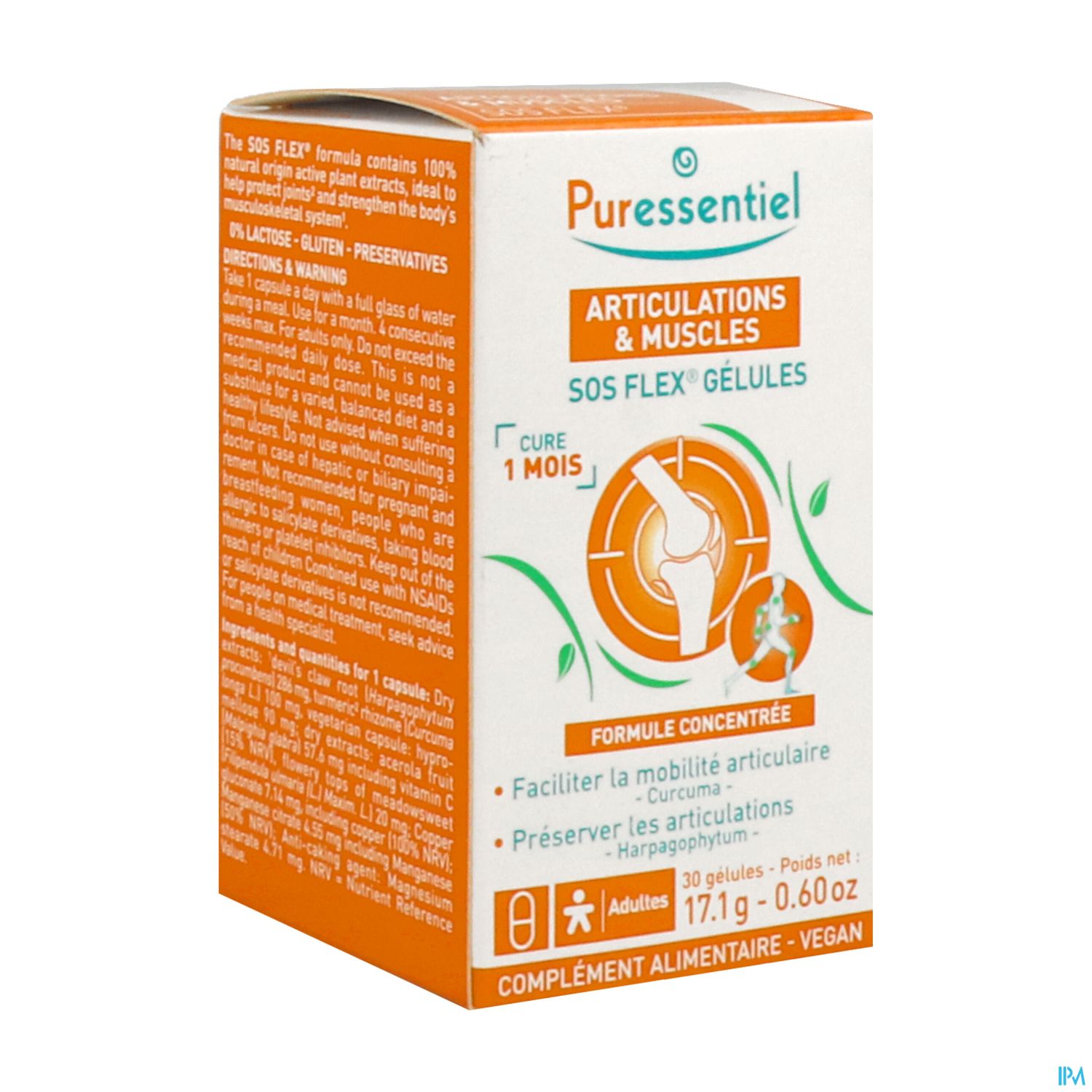 Puressentiel Sos Flex Articulations Muscles Gelule 30