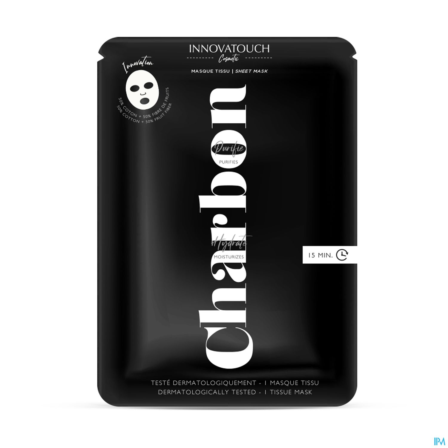 INNOVATOUCH MASQ TISSU CHARBON