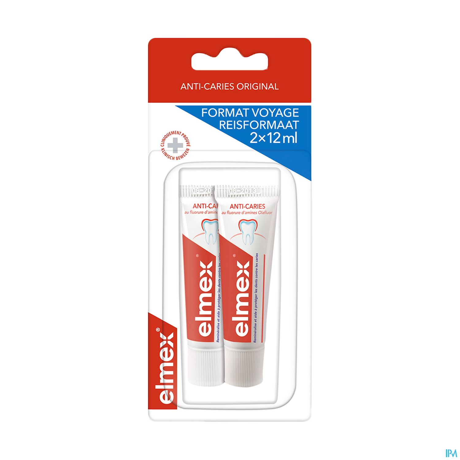 ELMEX DENT PROTECT CARIE 12ML X2