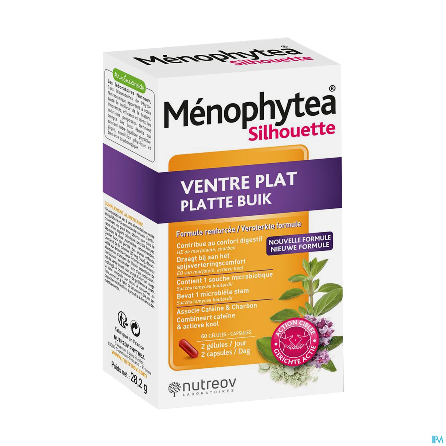 MENOPHYTEA VENTRE PLAT GELUL 60
