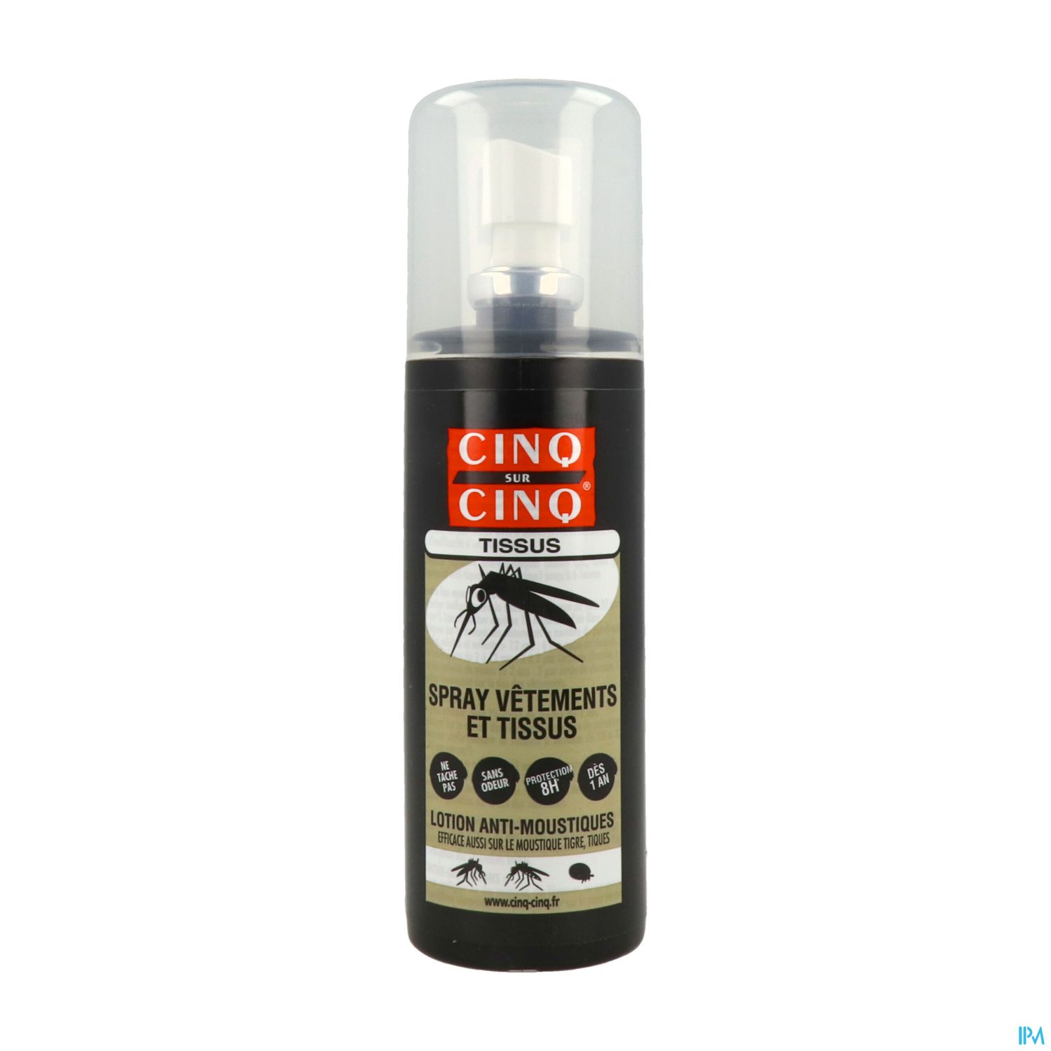CINQ/CINQ VETEMENT/TISSU SPR 100ML