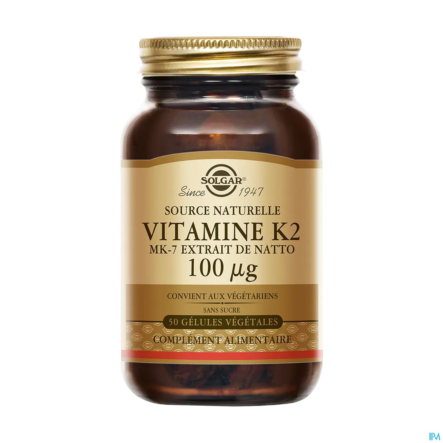 SOLGAR VIT K2 100µG GELUL VEG 50