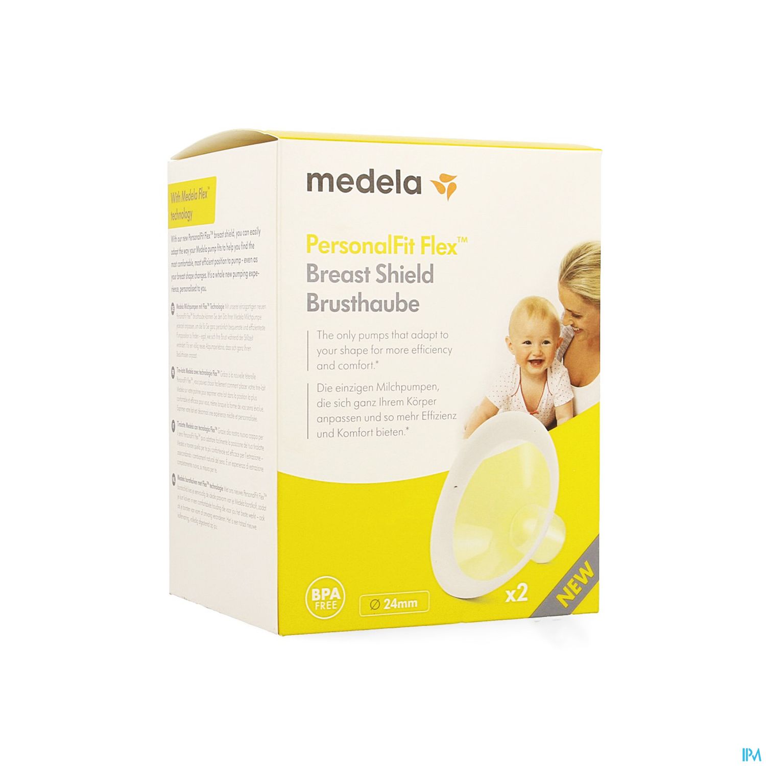 TETERELL MEDELA PERSONALFIT FLEX M