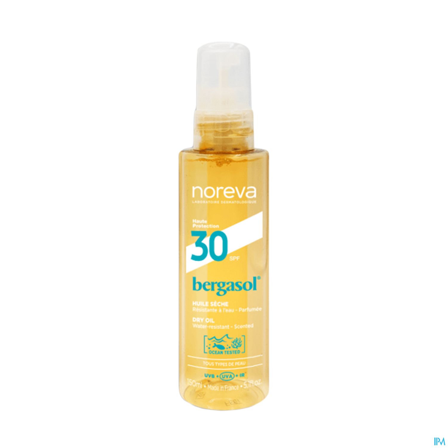 BERGASOL SOL SPF30 HLE SECHE 150ML