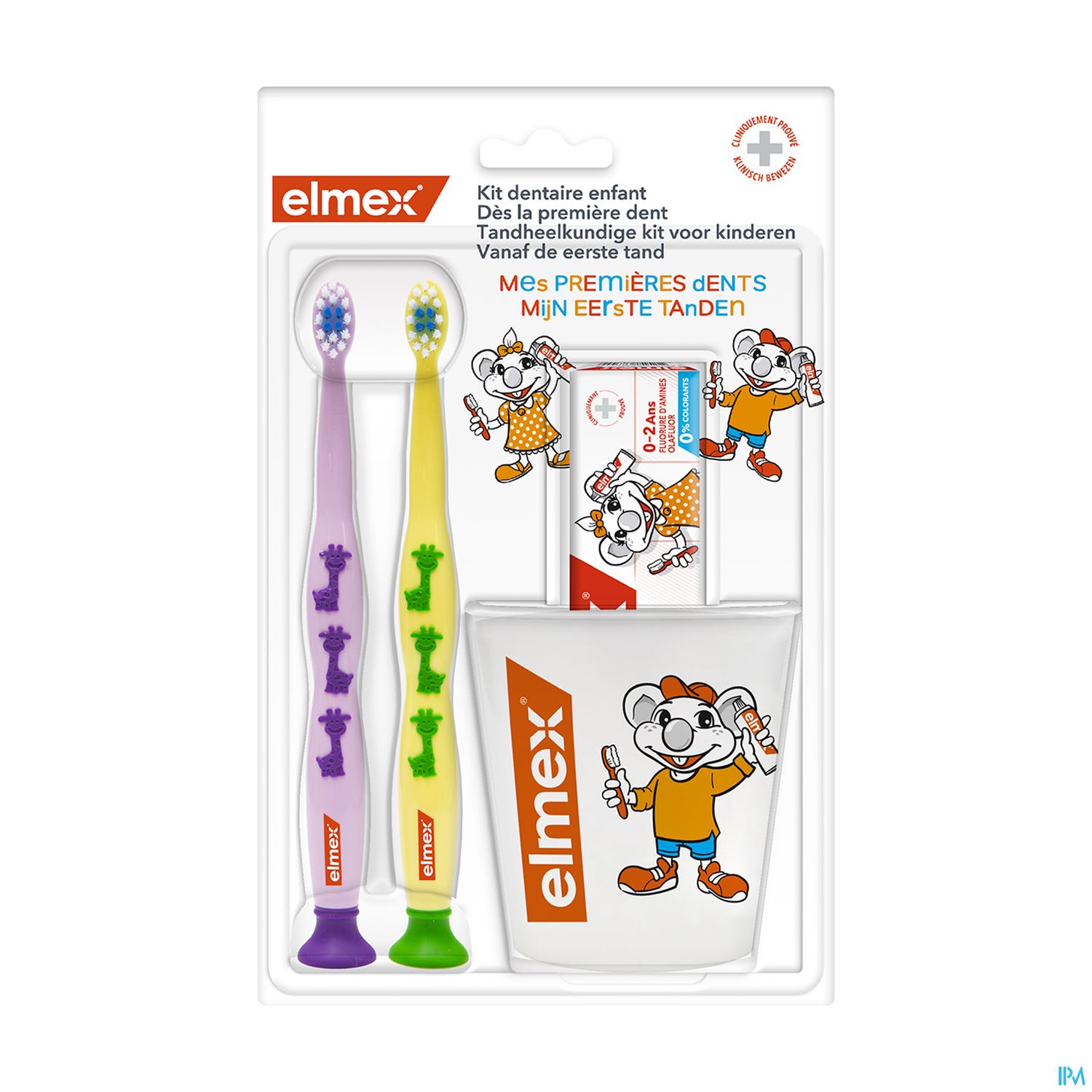 ELMEX KIT DENT ENF BAD+DENT+GOBLET