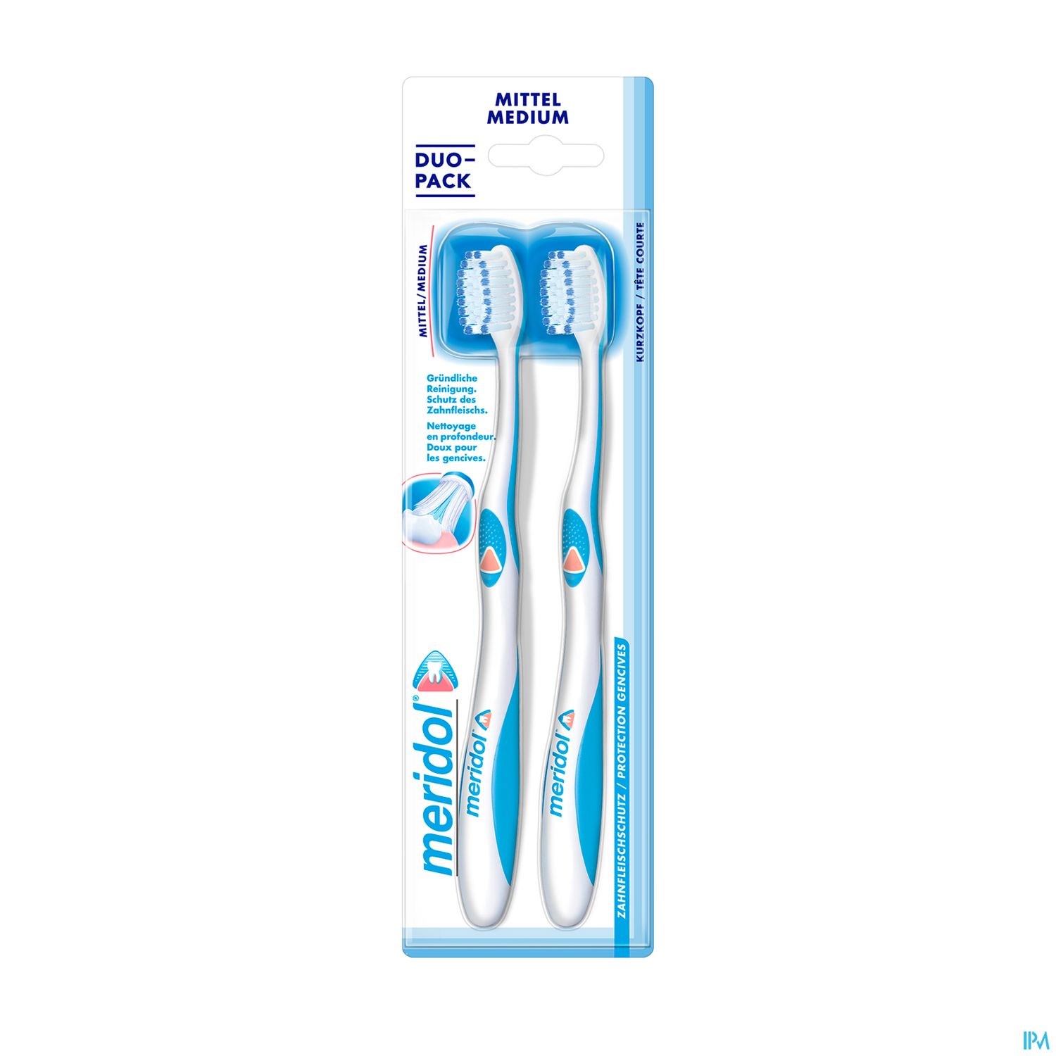 Meridol Brosse A Dents Gencives Fragiles Medium X2