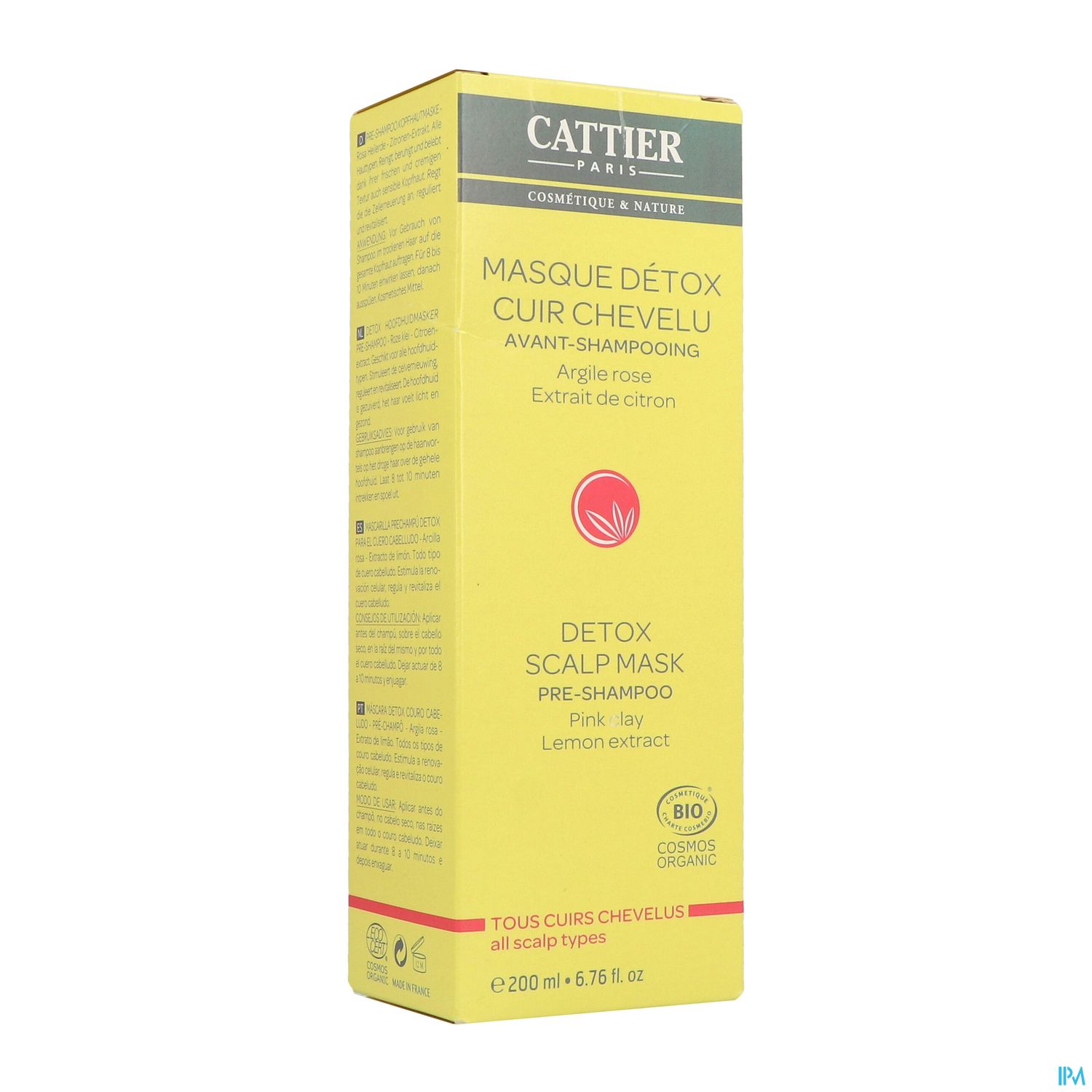 CATTIER MASQ CAPIL DETOX 200ML
