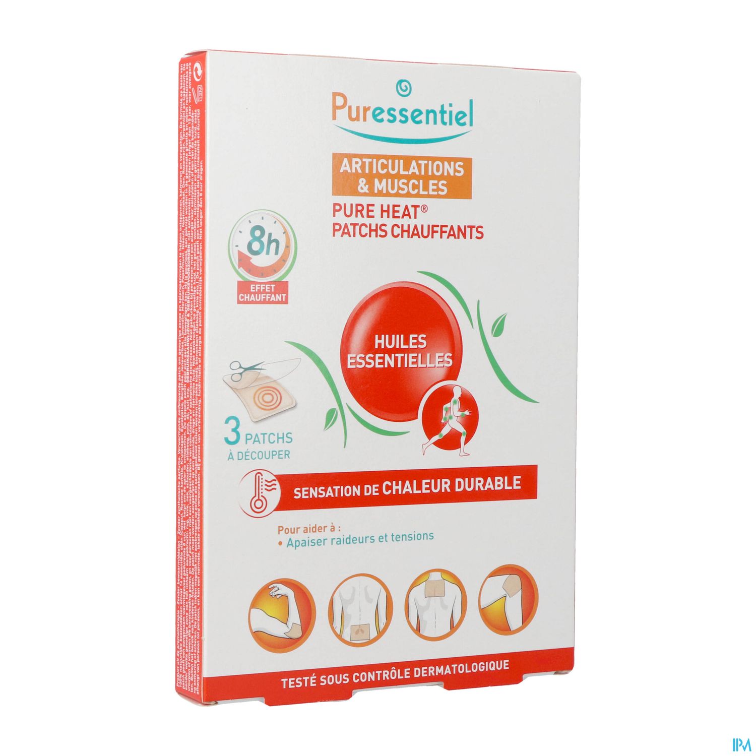 Puressentiel Patch Chauffant Pure Heat Articulations Muscles X3