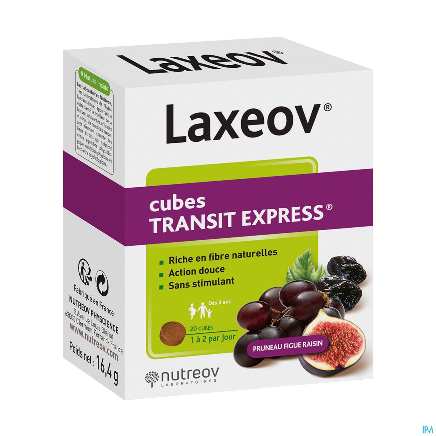 LAXEOV TRANSIT PRUN/FIG/RAIS CUB20