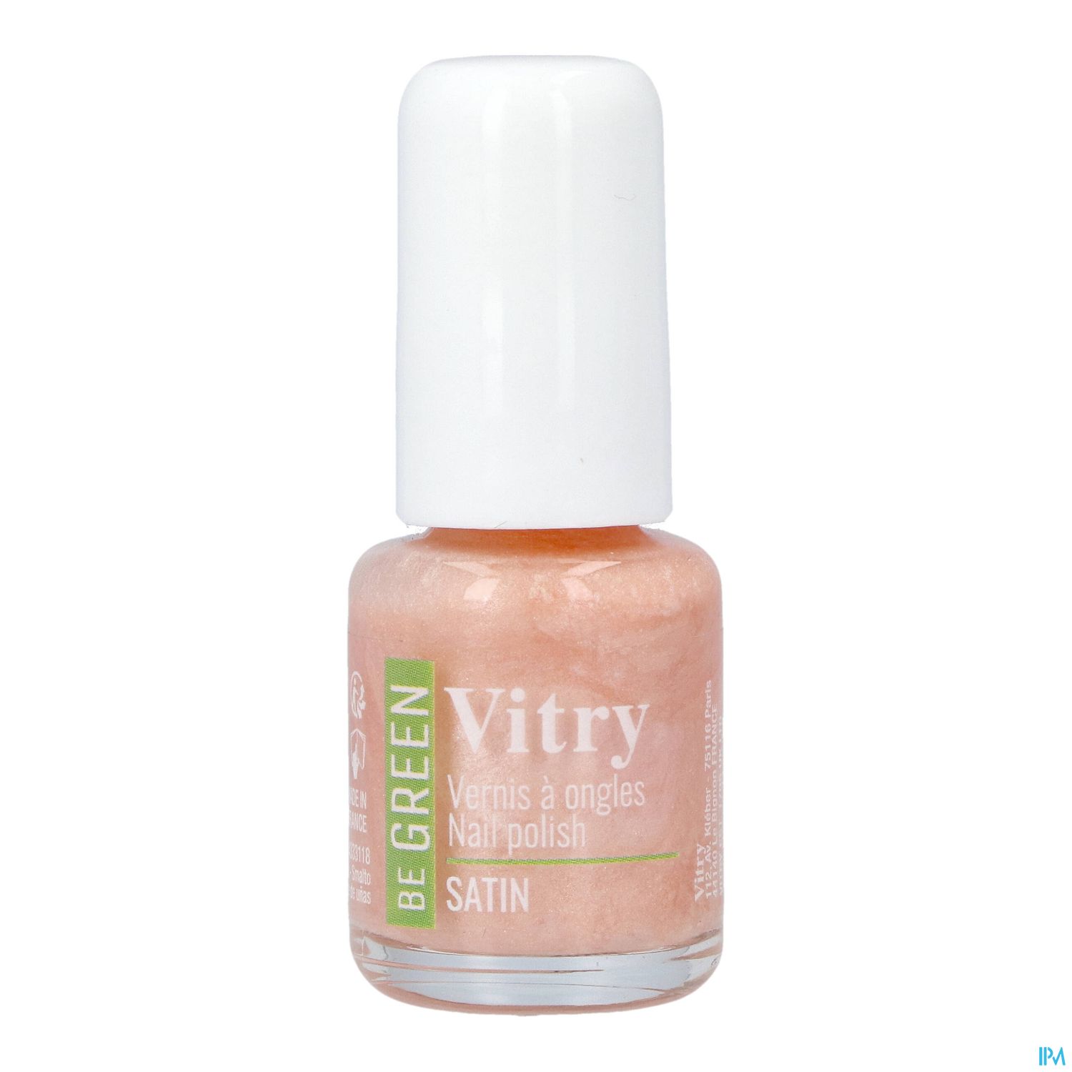 Vitry Be Green Vernis Ongles Satin 6ml