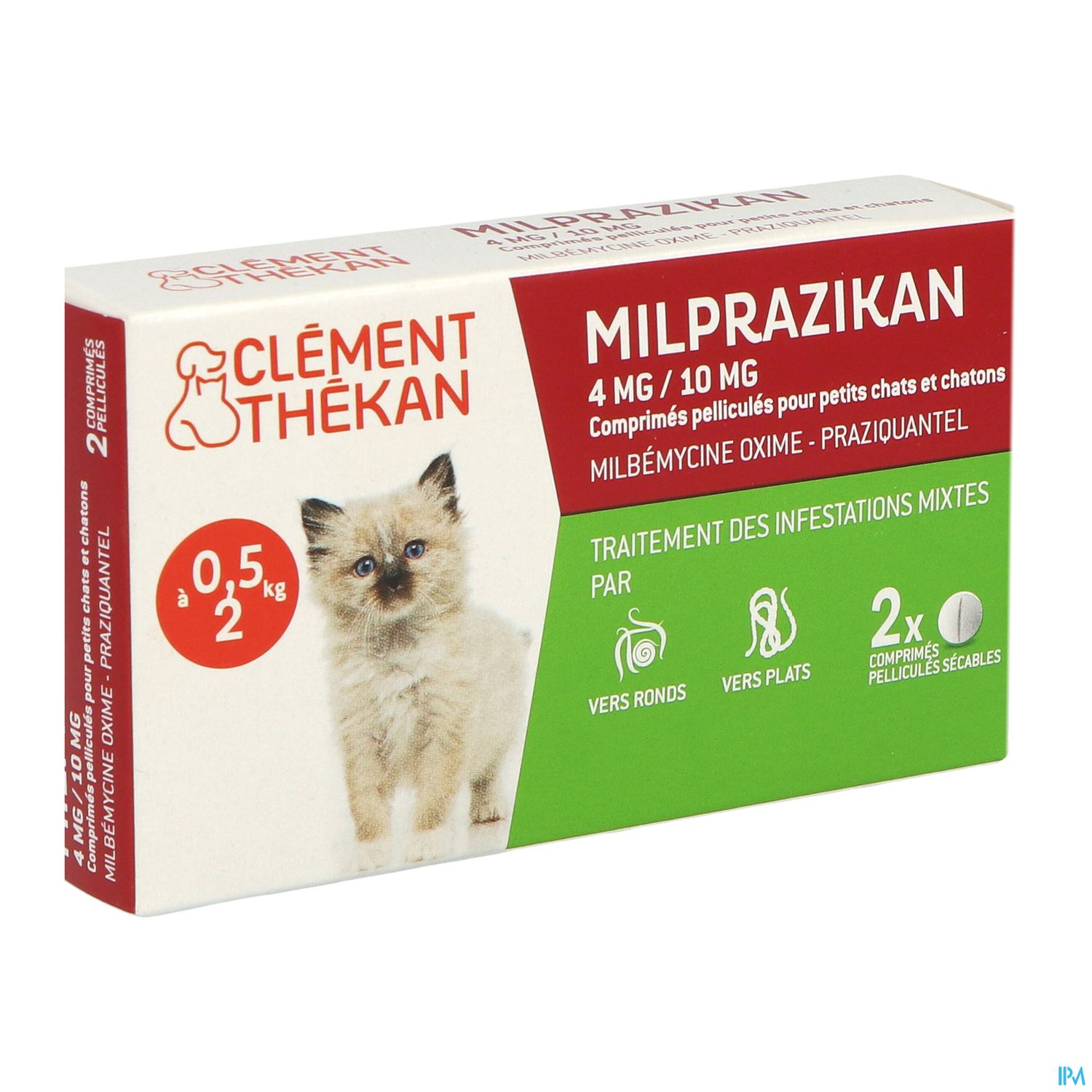 CLEM/THEK MILPRAZIKAN CHATON CPR 2
