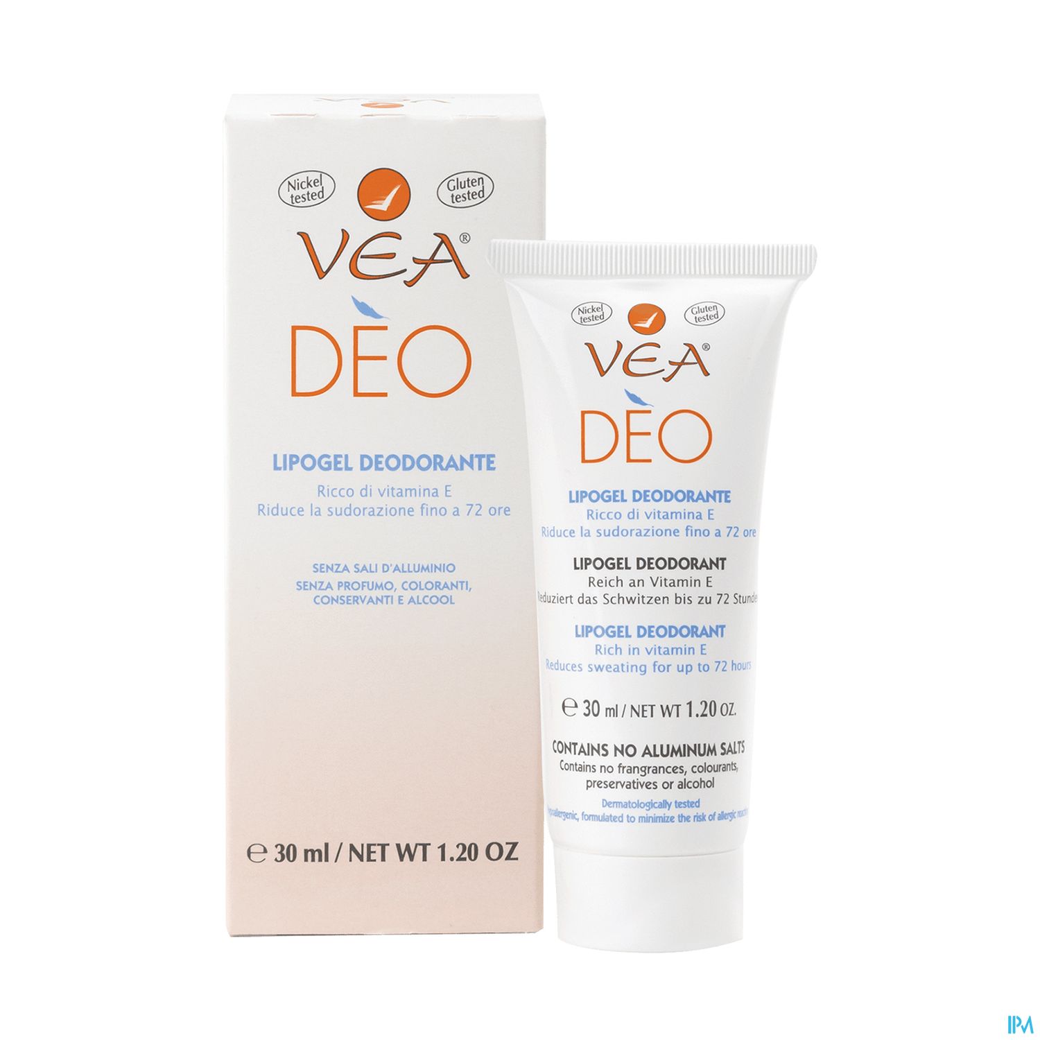 VEA LIPOGEL DEODORANT CREME 30ML