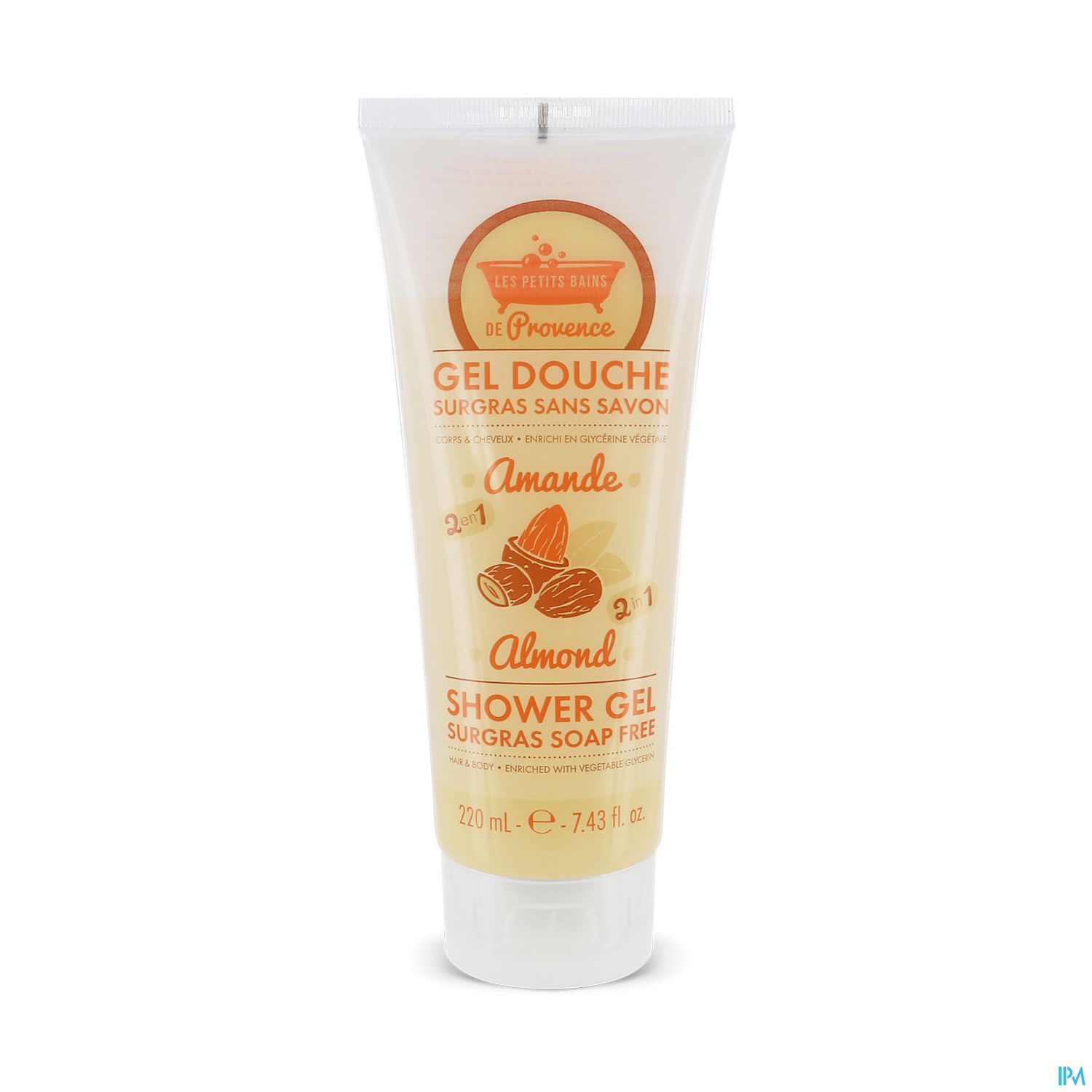 Les Petits Bains De Provence Gel Douche Amande 220ml