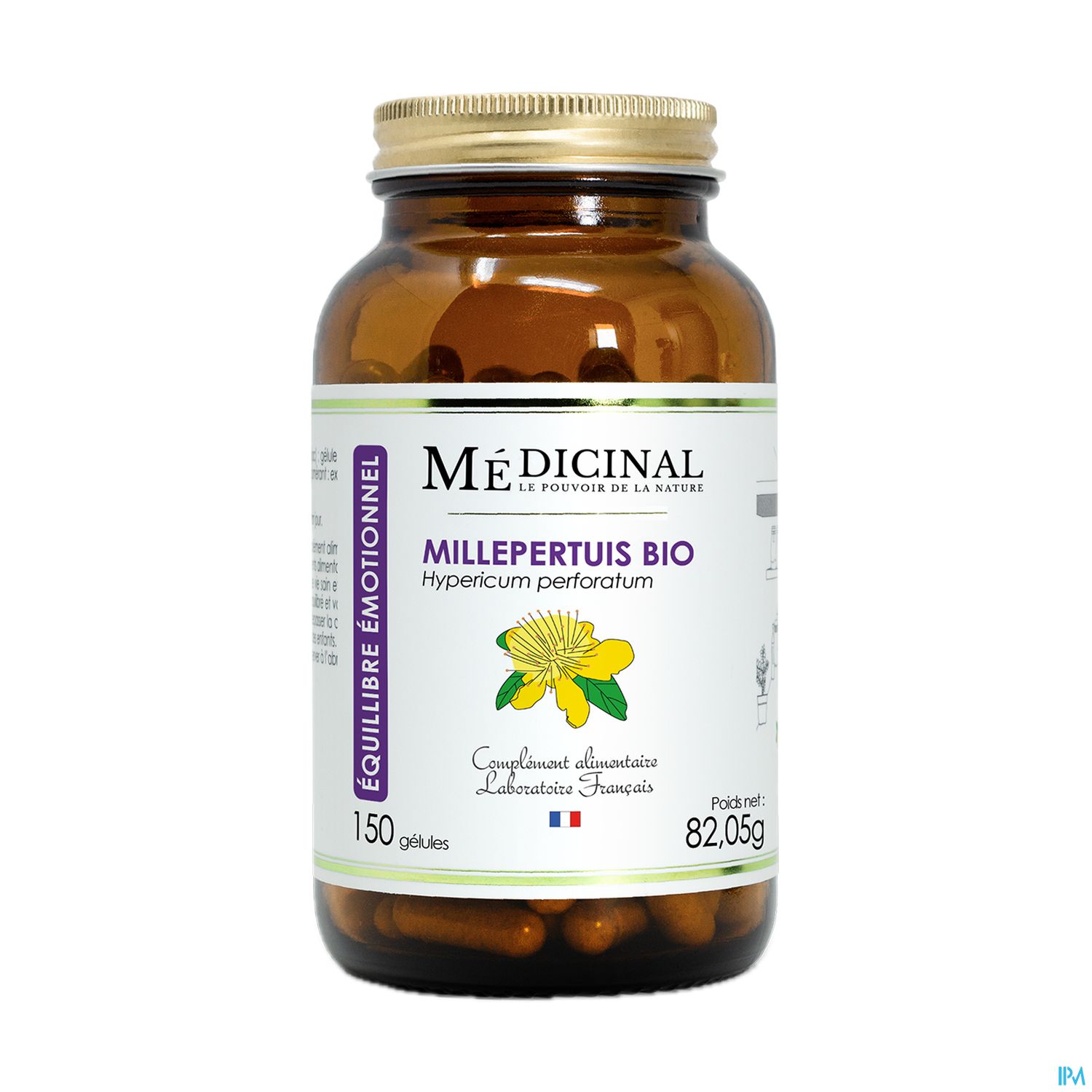 Medicinal Millepertuis Bio Gelule 150