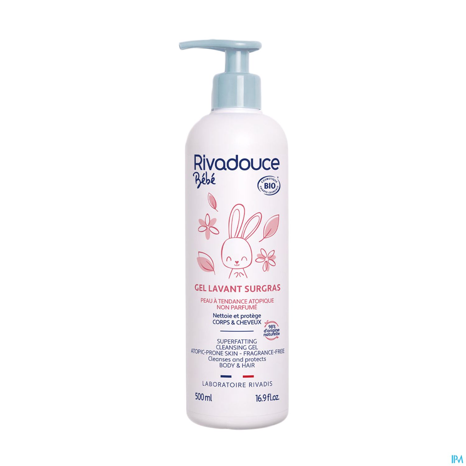 RIVADOUCE BB BIO GEL LAV SURG500ML