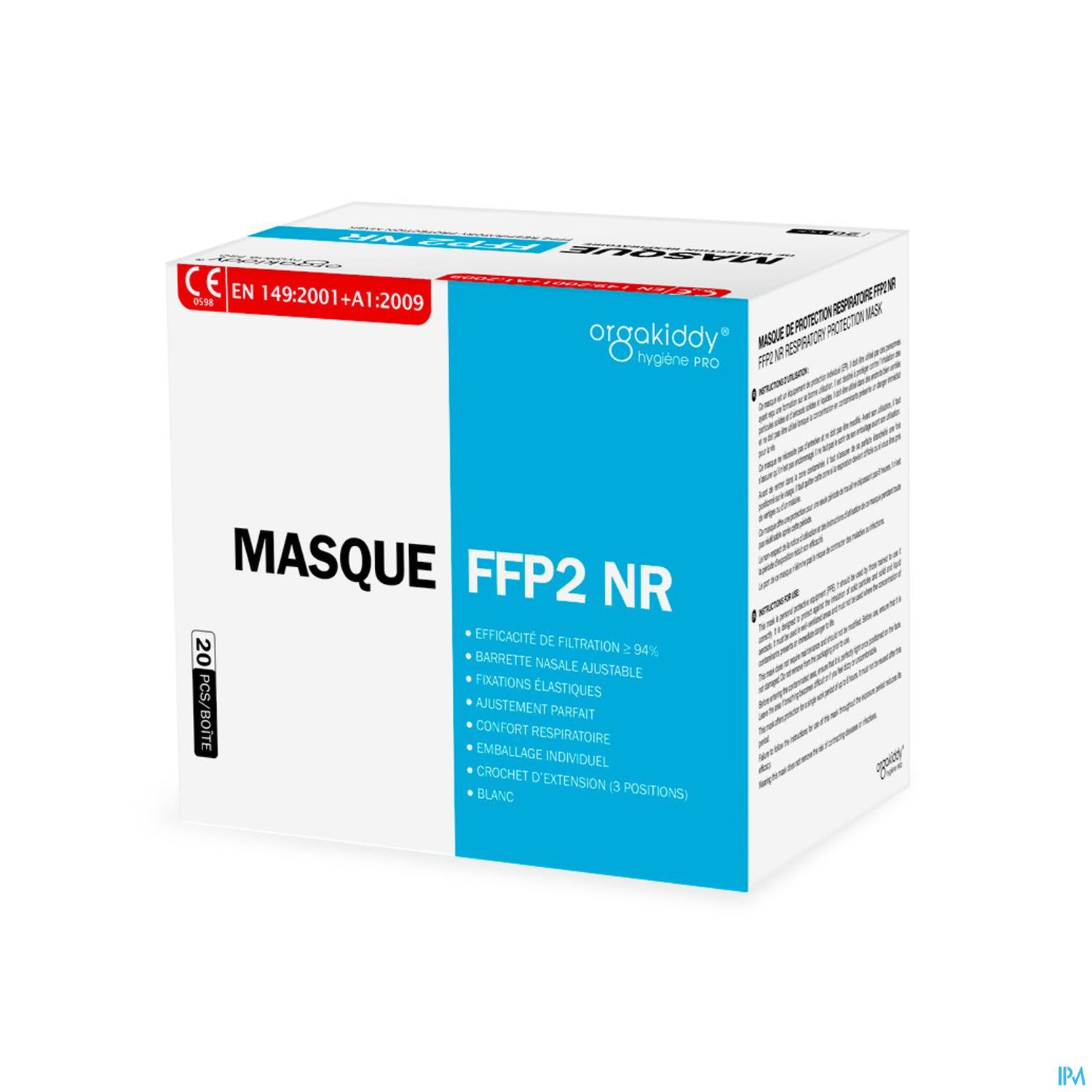 ORGAKIDDY MASQ FFP2 NR X20