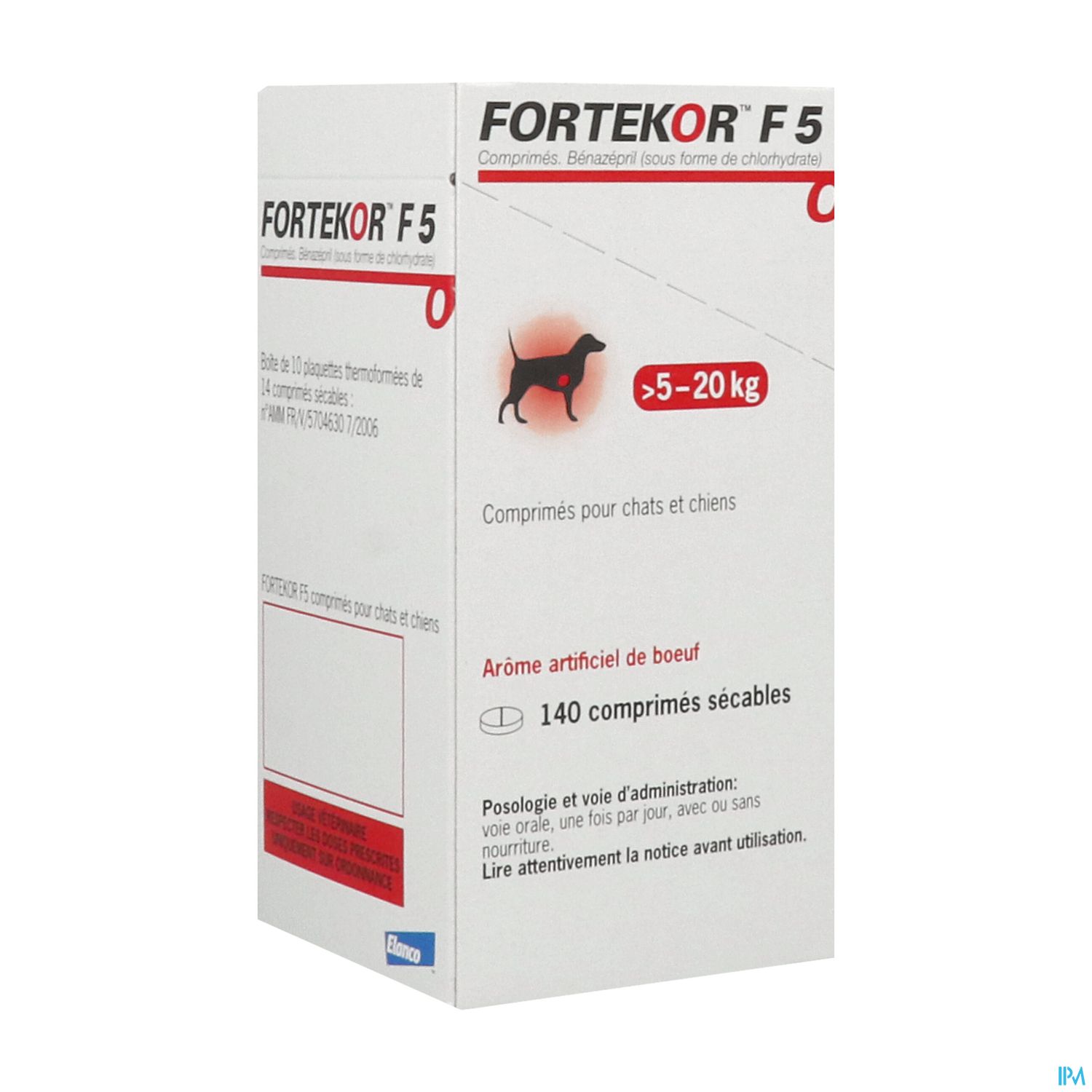 Elanco Fortekor F 5mg Comprime 140