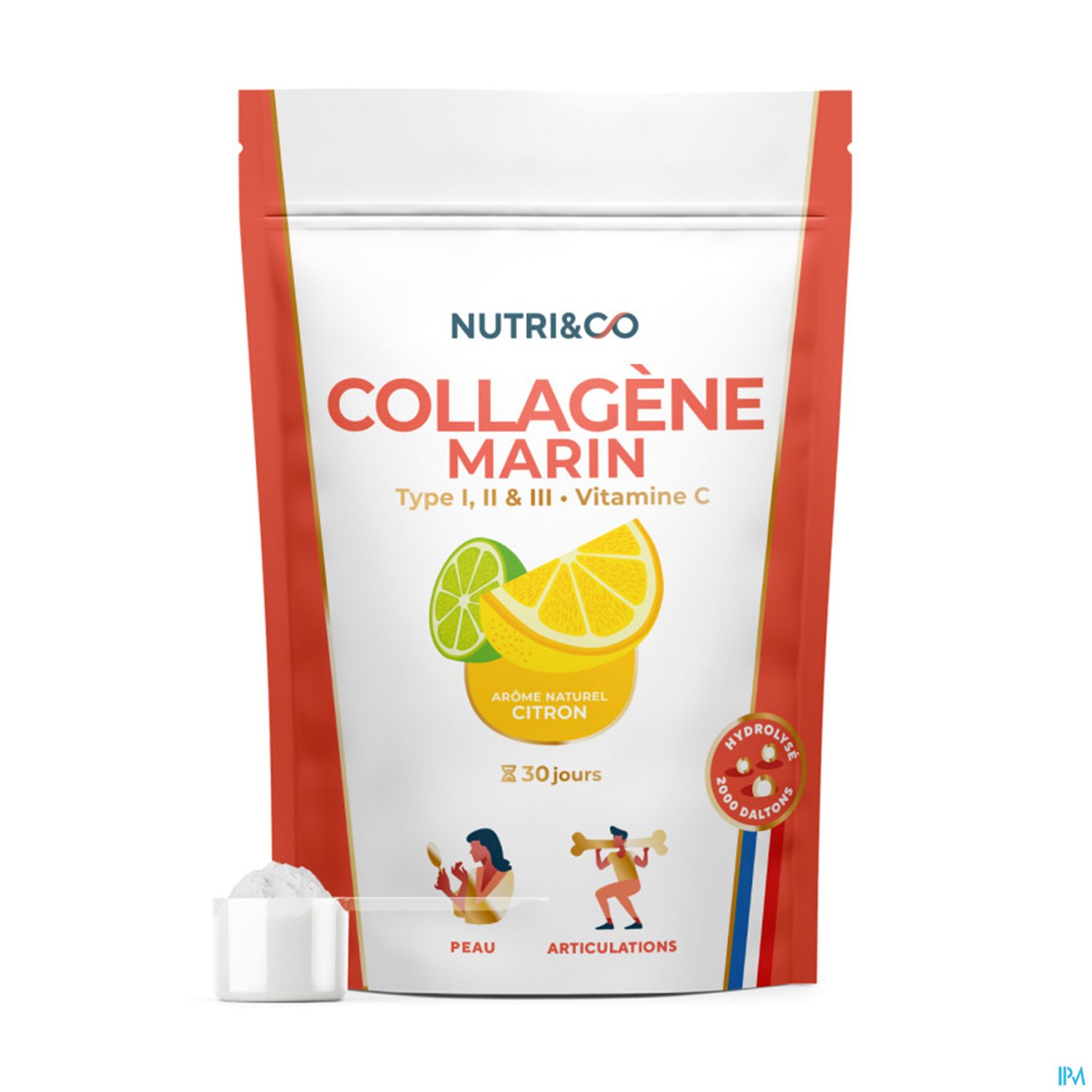 NUTRI&CO COLLAGENE CITRON 180G