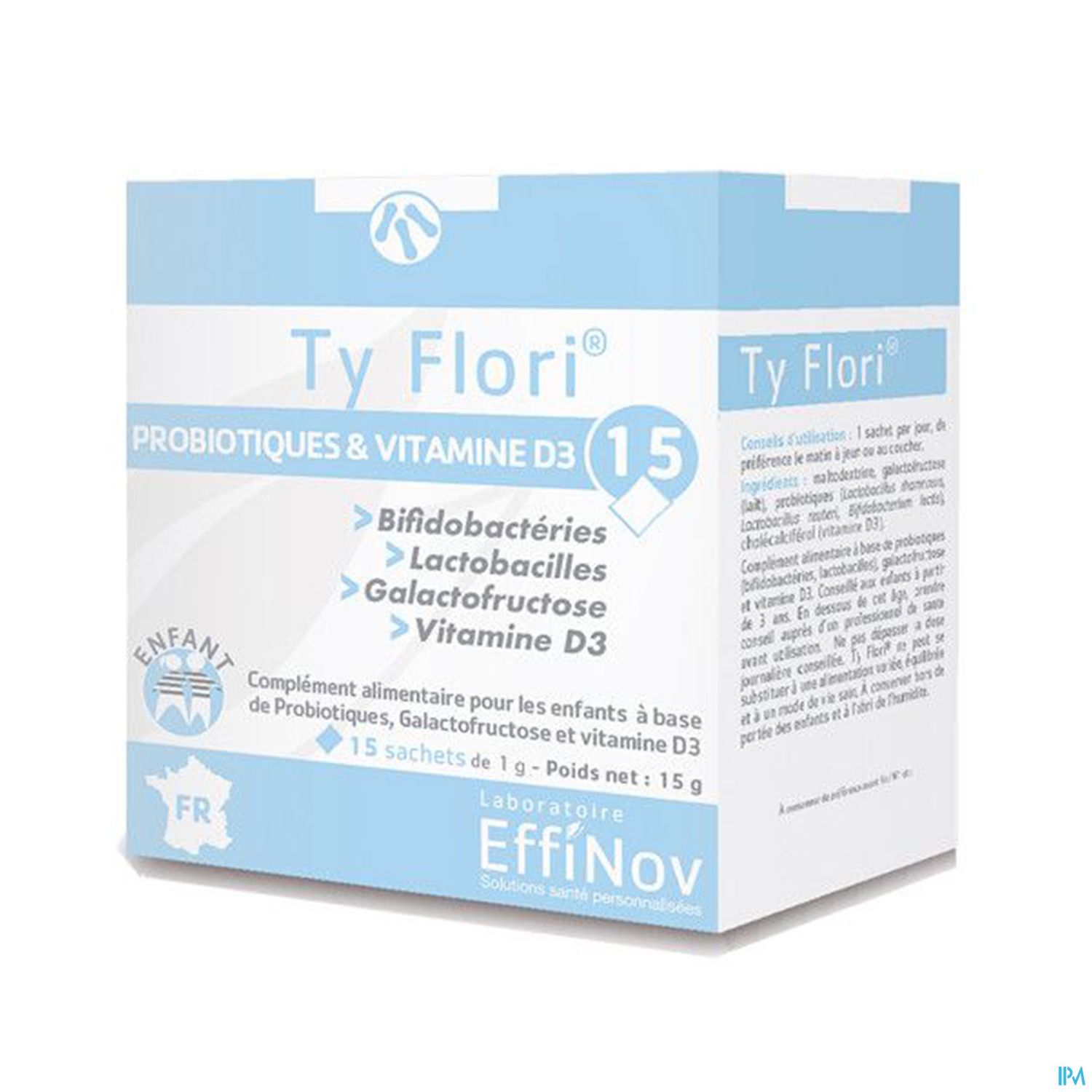 EFFINOV ENFANT TY FLORI SACH 15