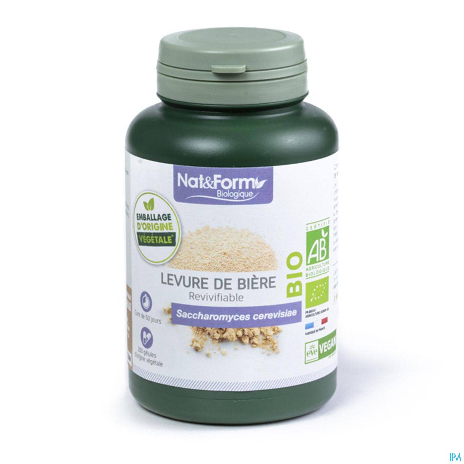 NAT&FORM BIO LEV BIER GELVEG200