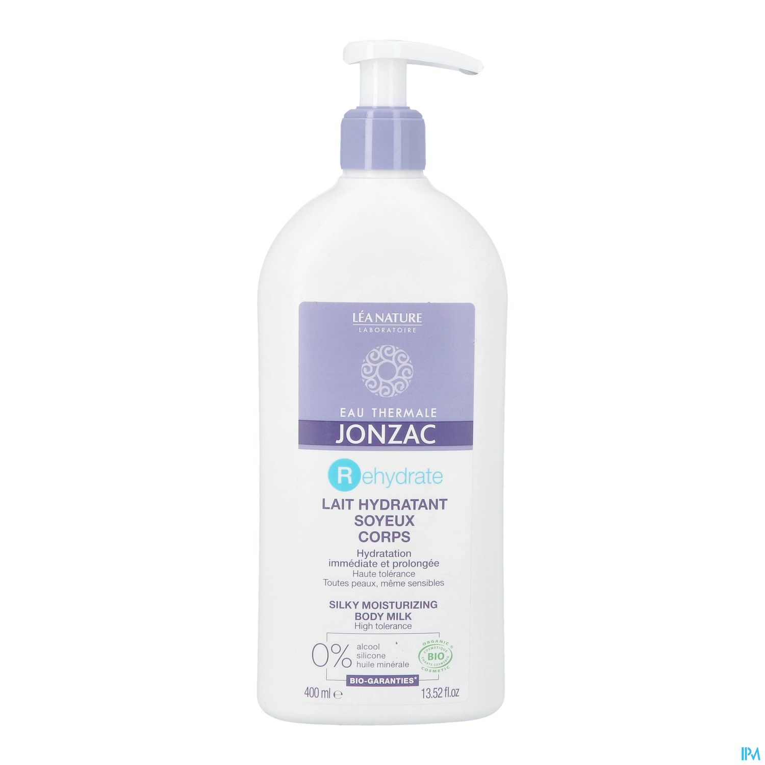 Eau Thermale Jonzac Rehydrate Lait Hydratant Corps Soyeux 400ml
