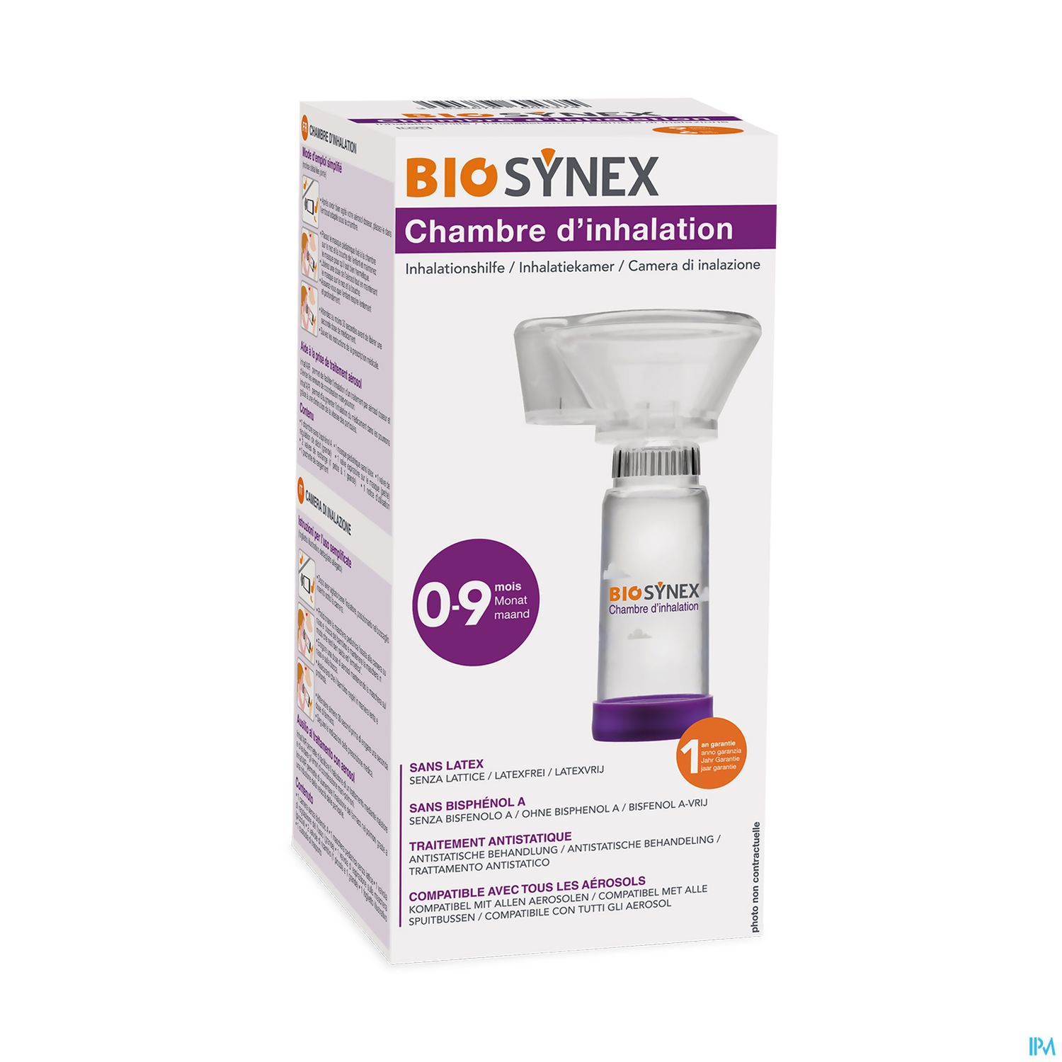 BIOSYNEX CH/INHAL NOURISS 0-9MOIS — Pharmacie Européenne 24/24 by Nexum