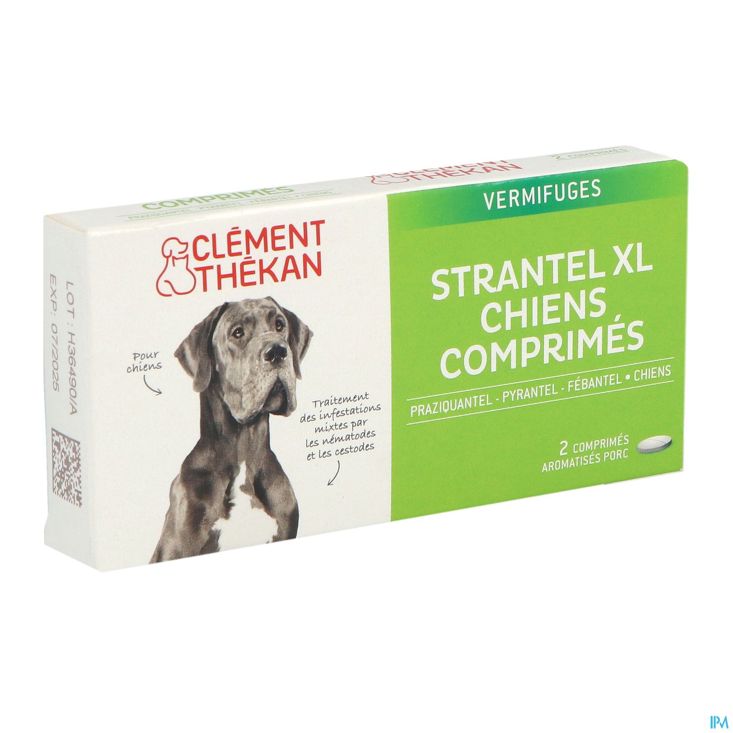 Clement Thekan Strantel Chien Xl Comprime 2