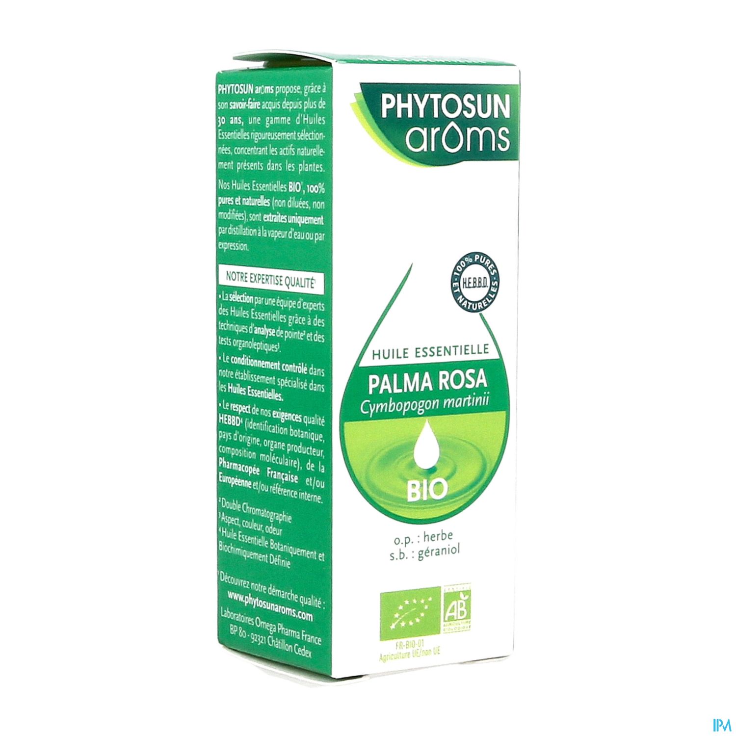 PHYTOSUNAROM PALMA ROSA BIO HE10ML