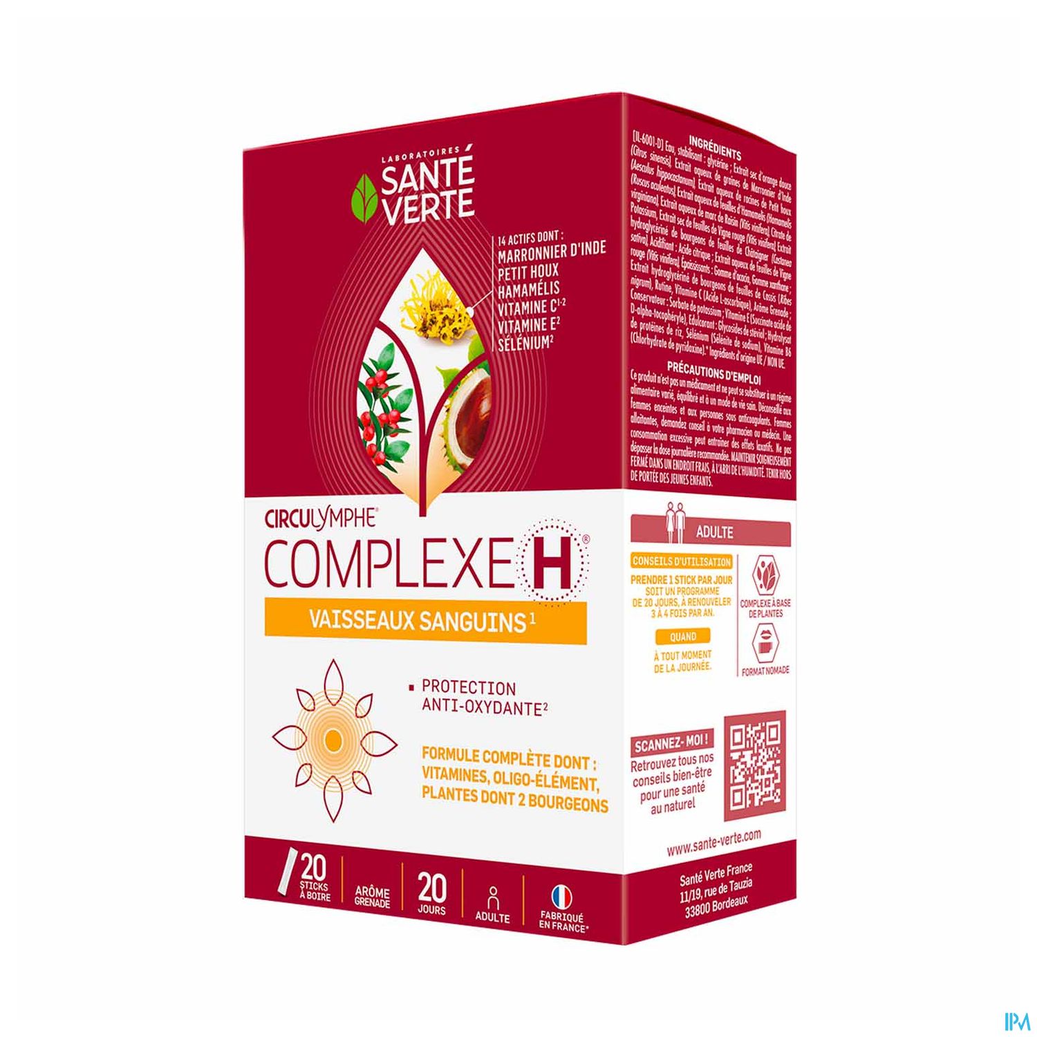 CIRCULYMPHE COMPLEXE H STICK 20