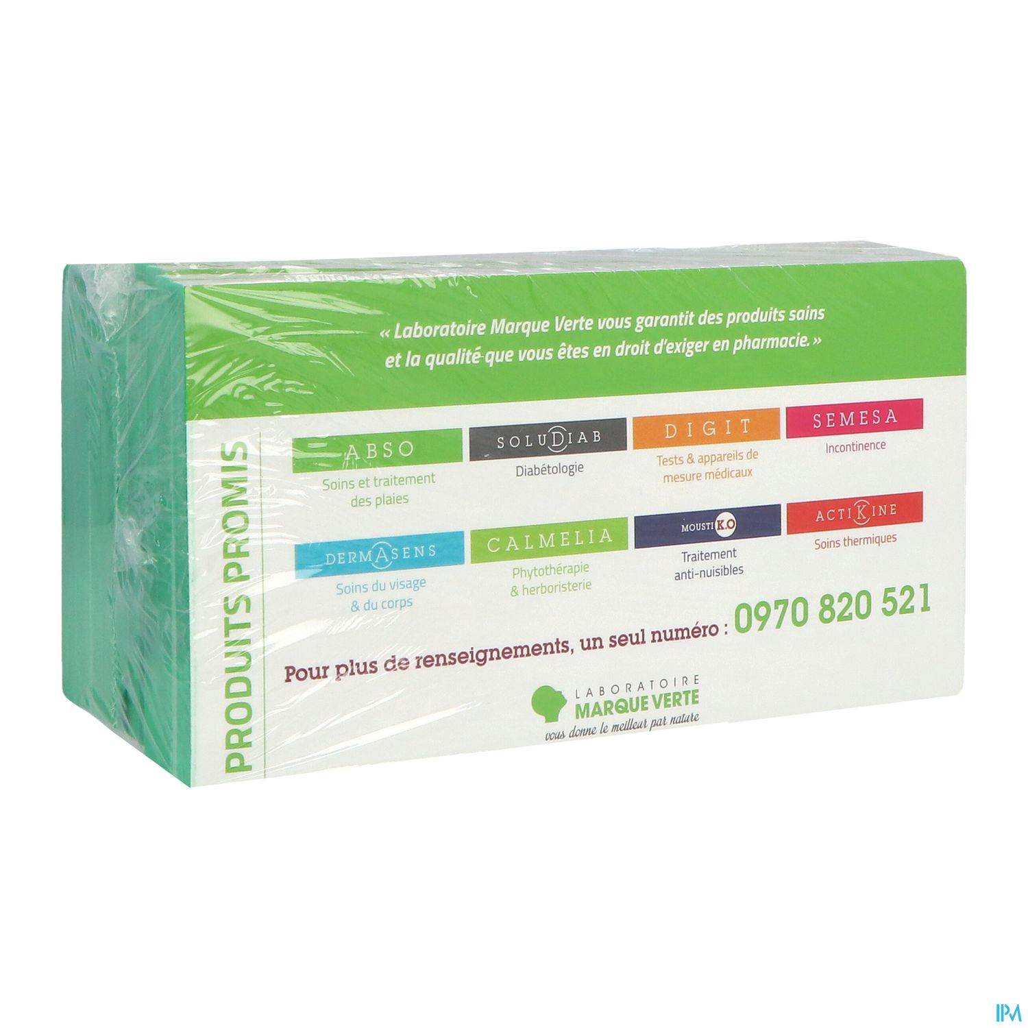 Marque Verte Carnet Manquant Paquet 10