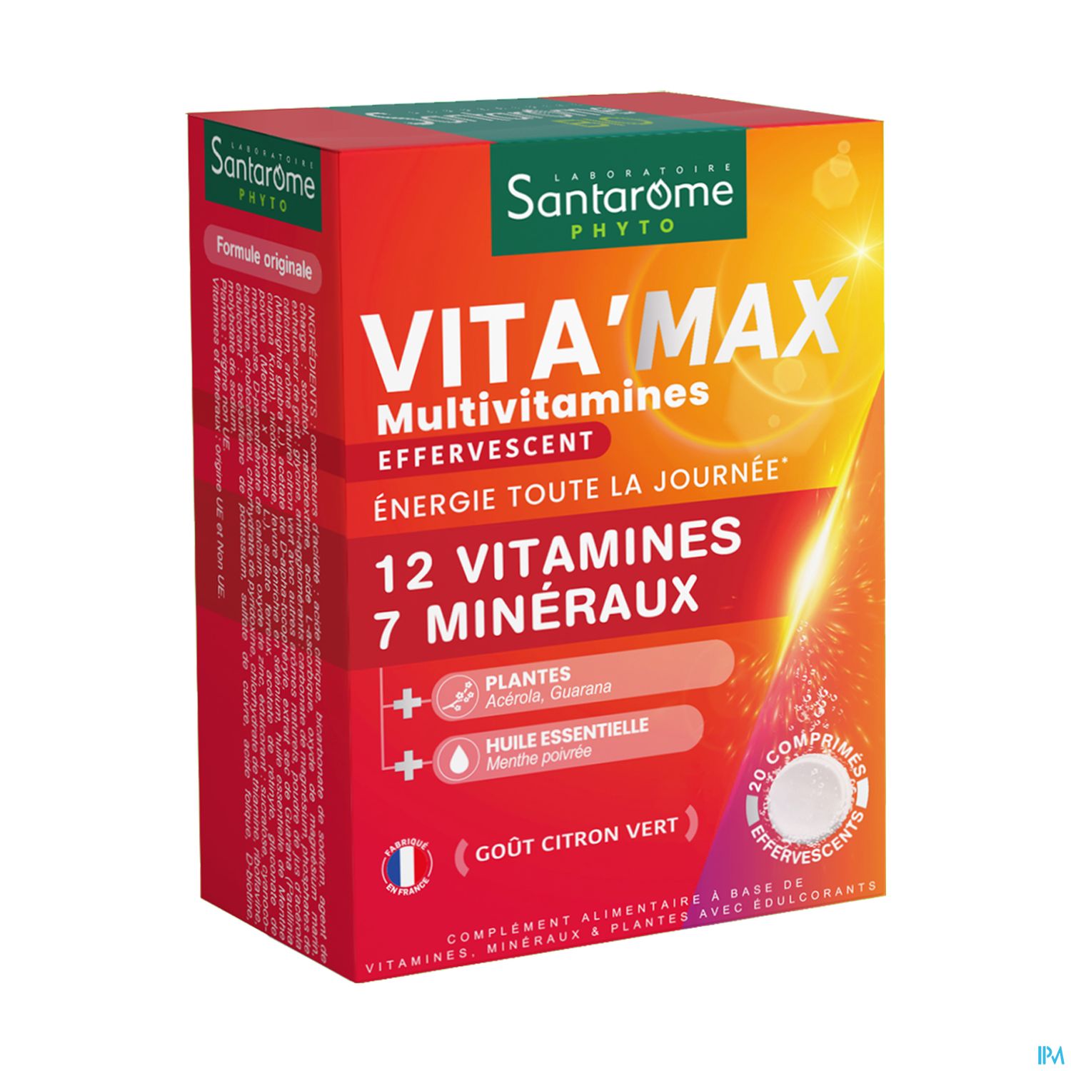 Santarome Vita Max Effervescent Comprime Effervescent 20