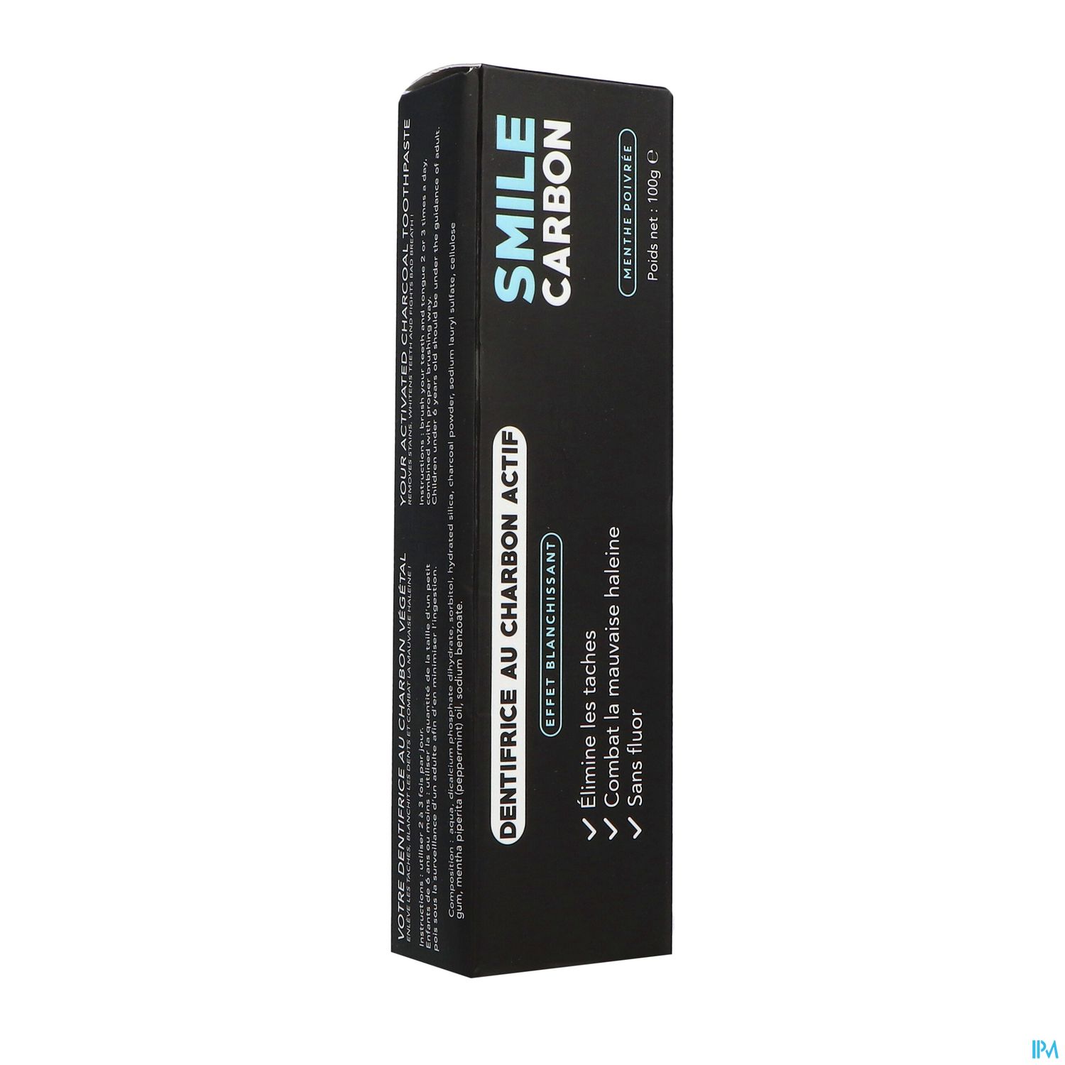 SMILE CARBON DENT VEGETAL 100G