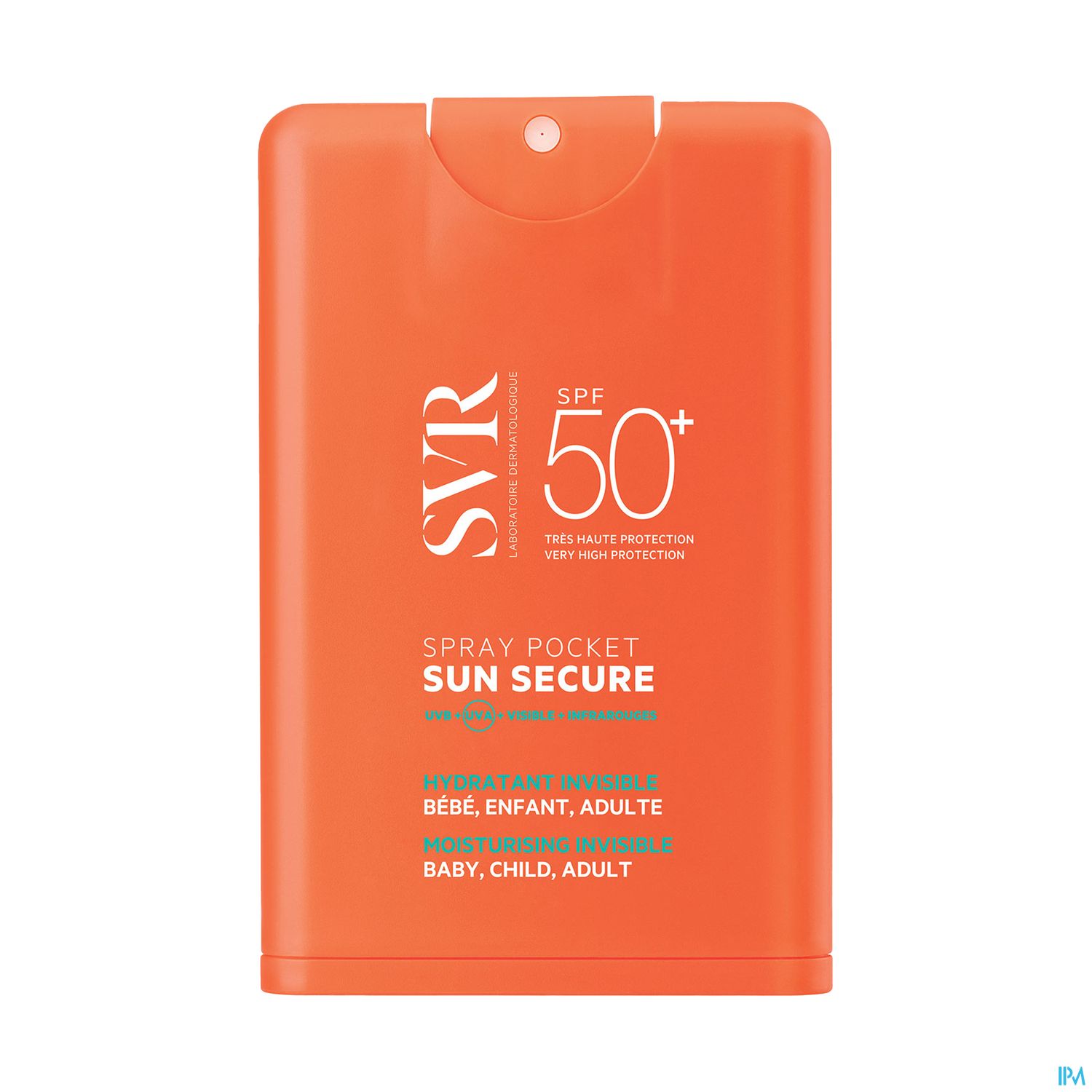 Svr Sun Secure Spray Pocket Spf50+ 20ml