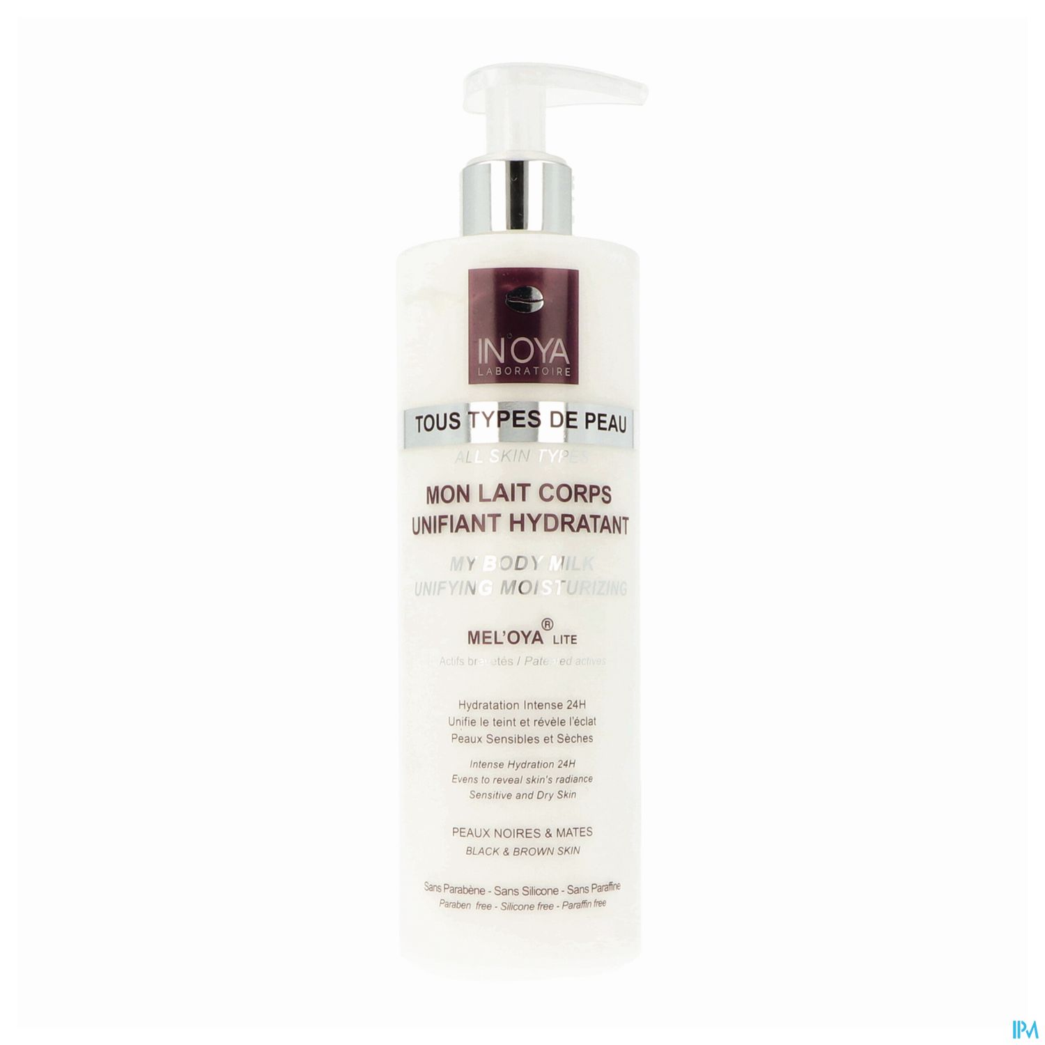 IN'OYA MEL'OYA LAIT CORPS 500ML