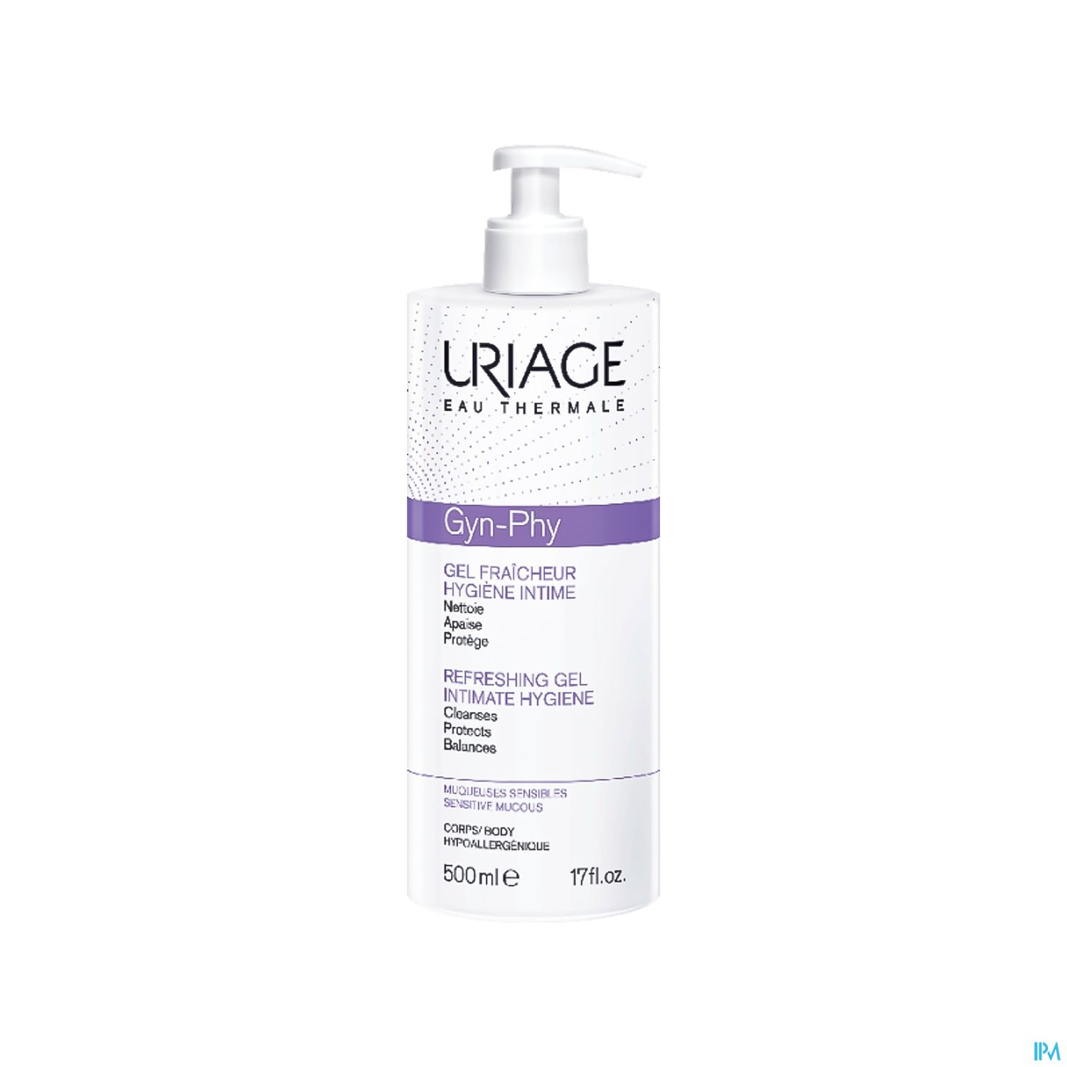Uriage Gyn-phy Gel Fraicheur Hygiene Intime 500ml