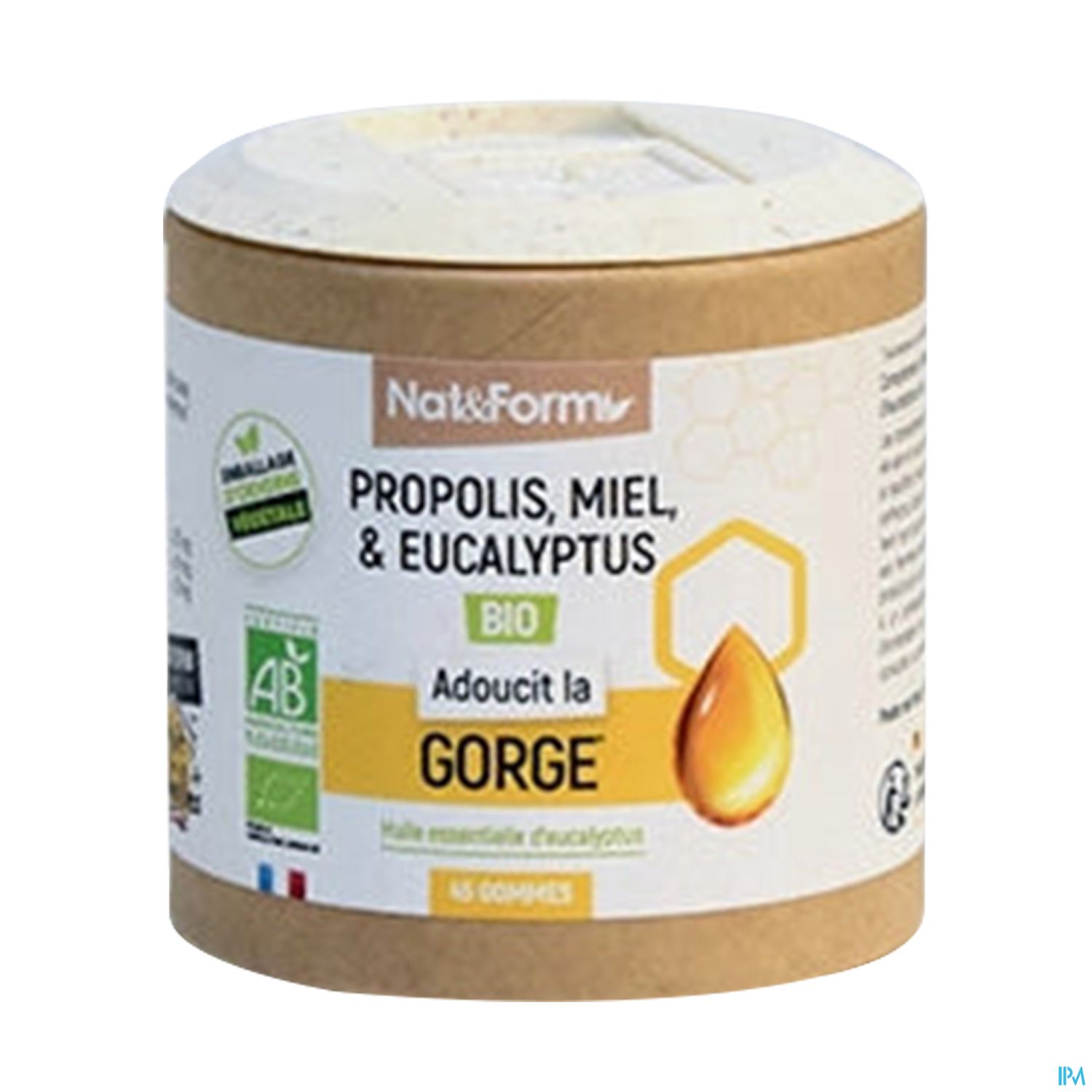 Nat Et Form Propolis Gommes Bio 45
