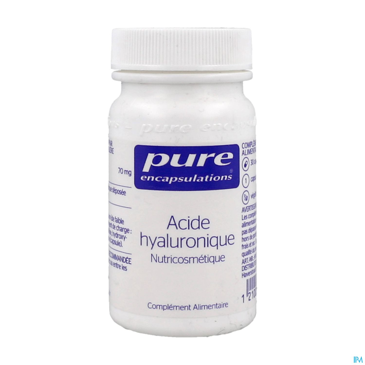 PURE ENCAPSULAT ACIDE HYAL CAPS 30