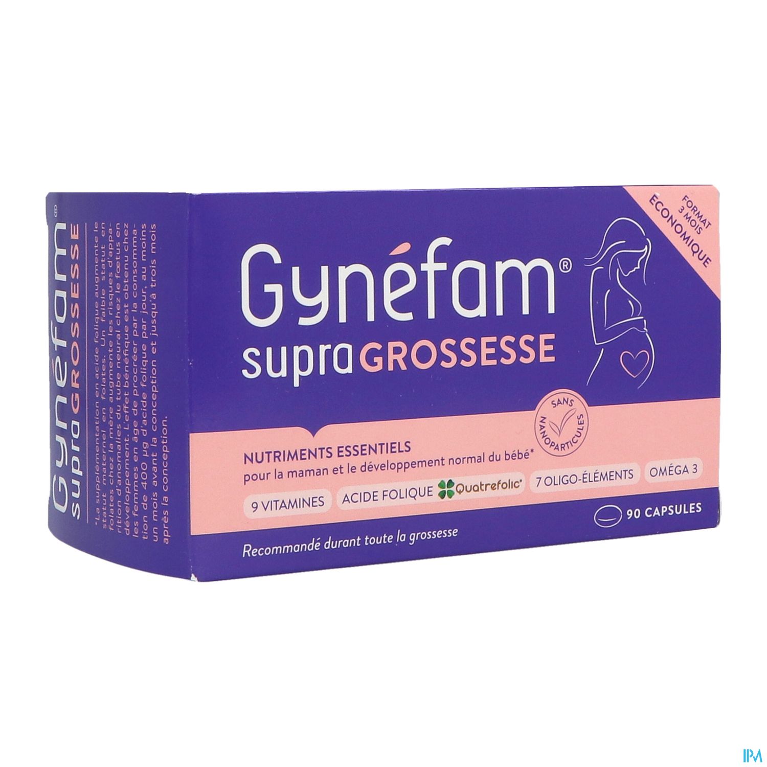 GYNEFAM SUPRA GROSSESSE CAPS 90