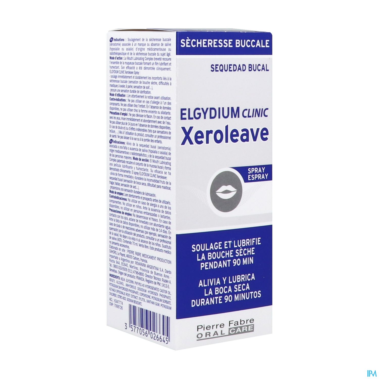ELGYDIUM CLINIC XEROLEAVE SPR 70ML