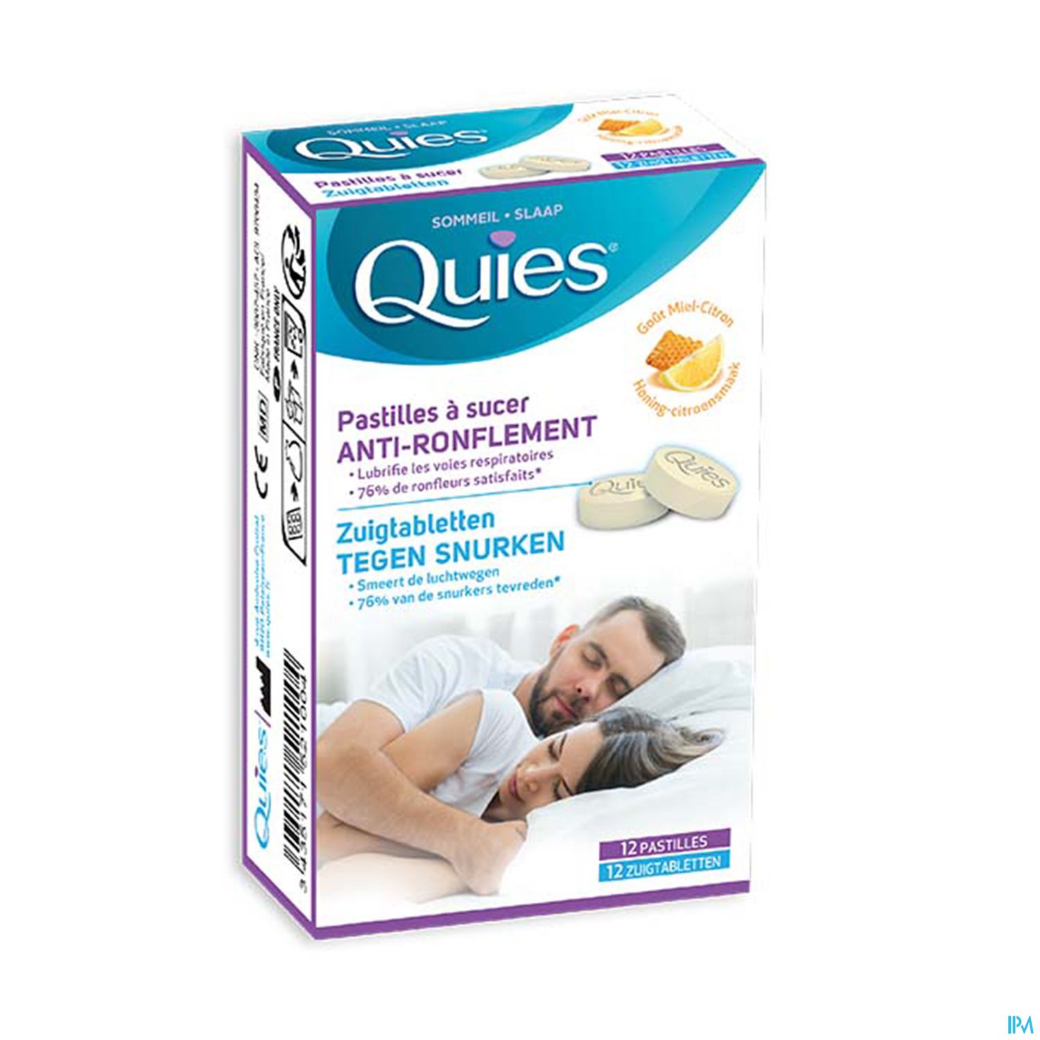 QUIES A/RONF MIEL/CITR PAST 12