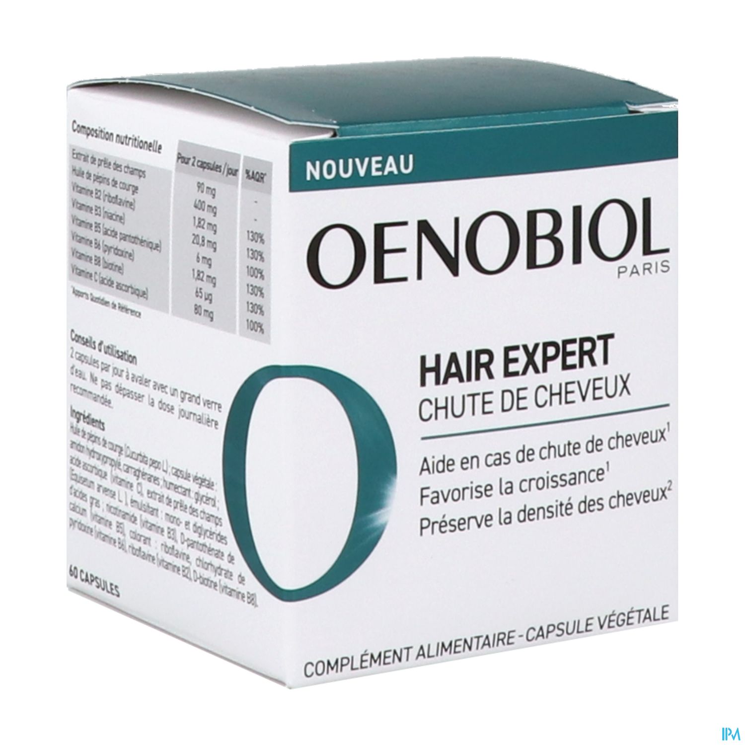 Oenobiol Hair Expert Chute De Cheveux Capsule 60