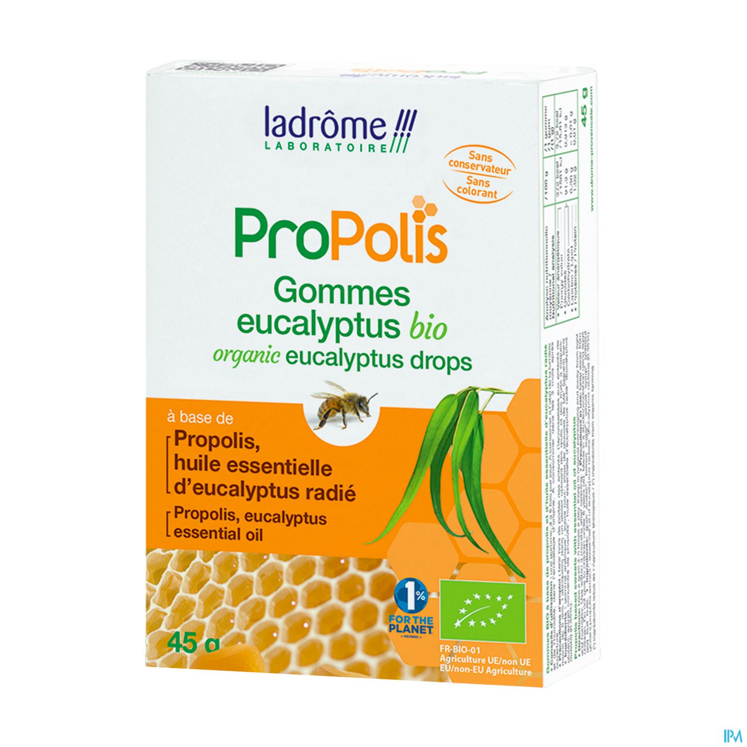 PROPOLIS LADROME EUCALYP GOMMES45G