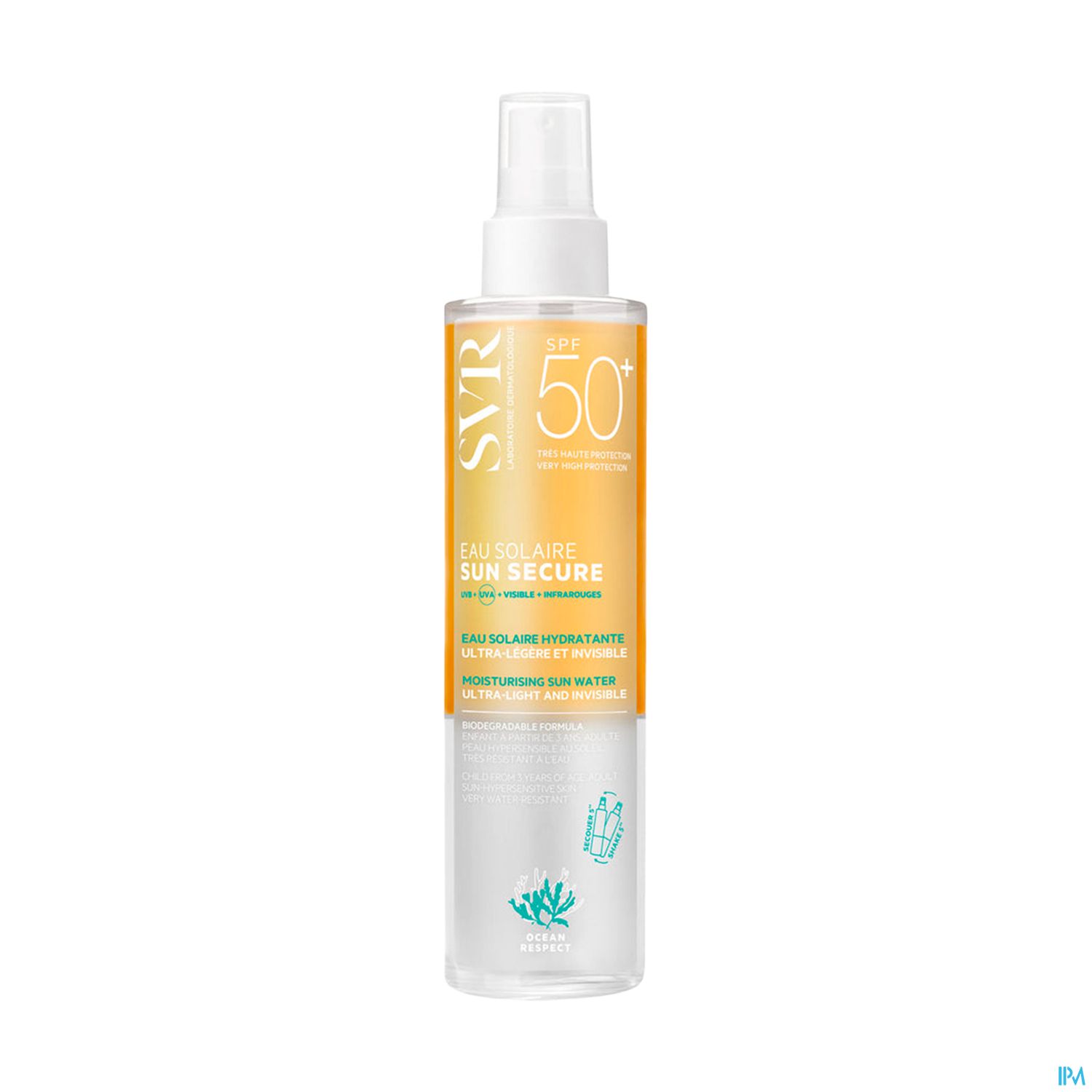 SVR SUN SECUR EAU SOL SPF50+ 100ML