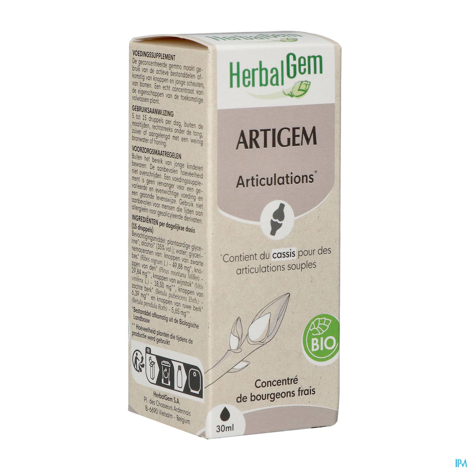 Herbalgem Artigem Gc02 Articulations Bio 30ml